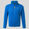 Kid's Rey Half Zip Fleece - Bolt Blue