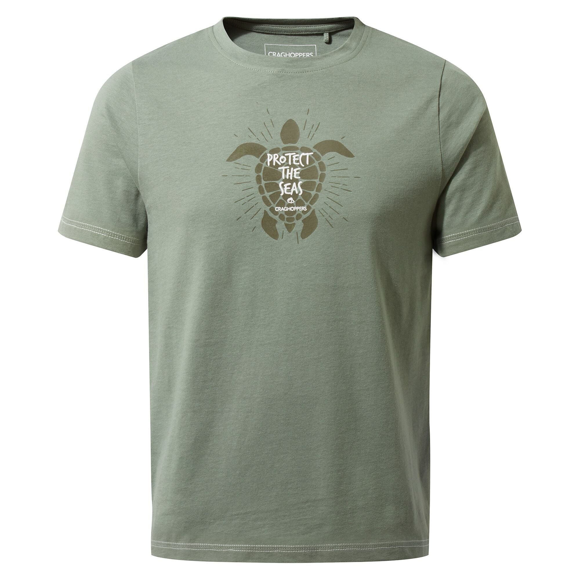 Kid's Gibbon Short Sleeved T-Shirt - Sage Turtle