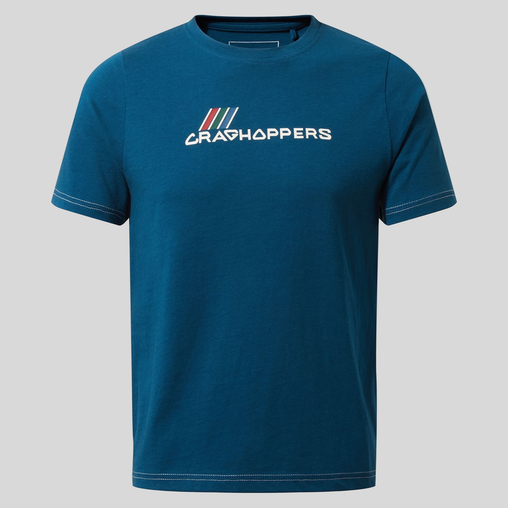 Kid's Gibbon Short Sleeved T-Shirt - Poseidon Blue Brand Carrier