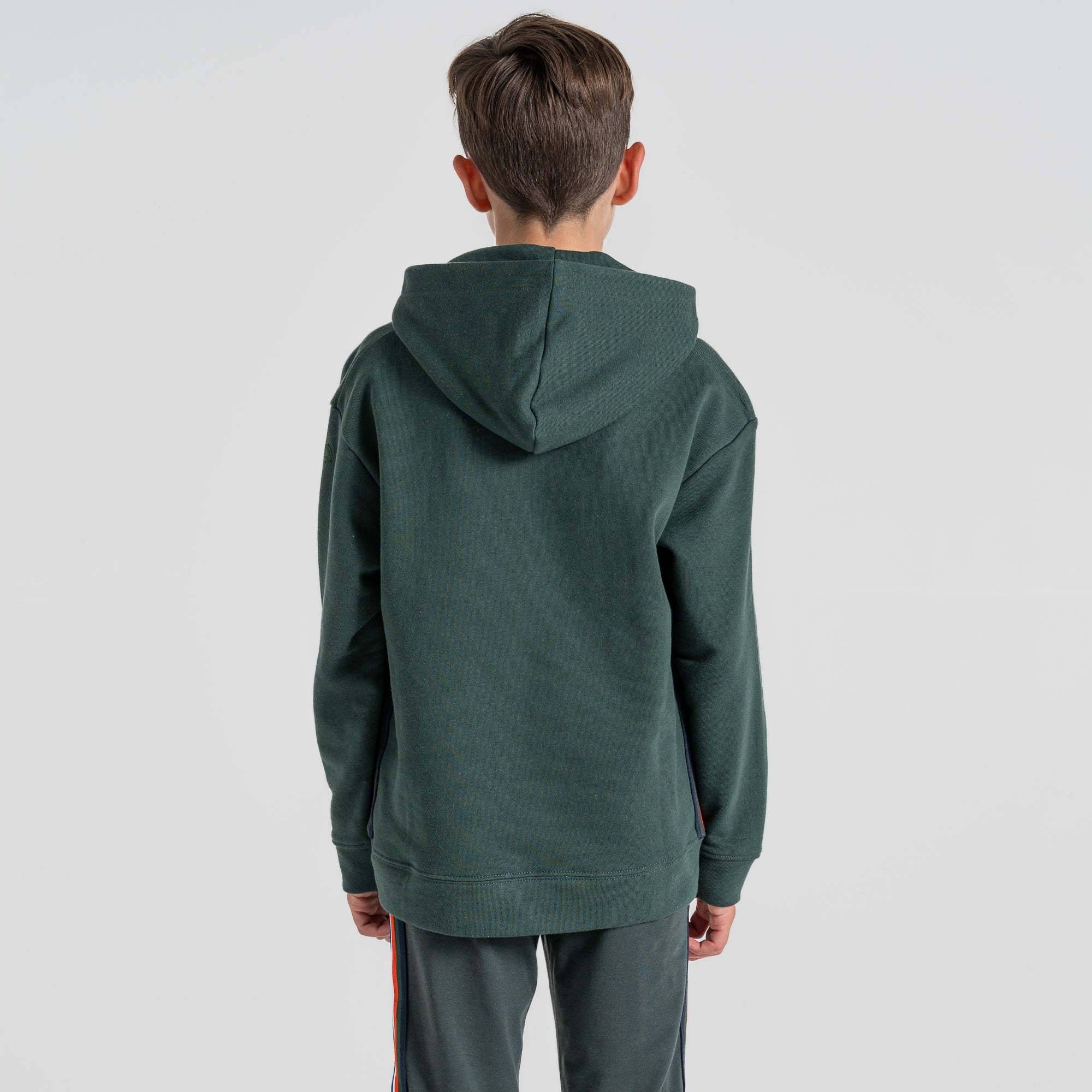 Kid's Insect Shield® Baylor Hooded Top - Spruce Green