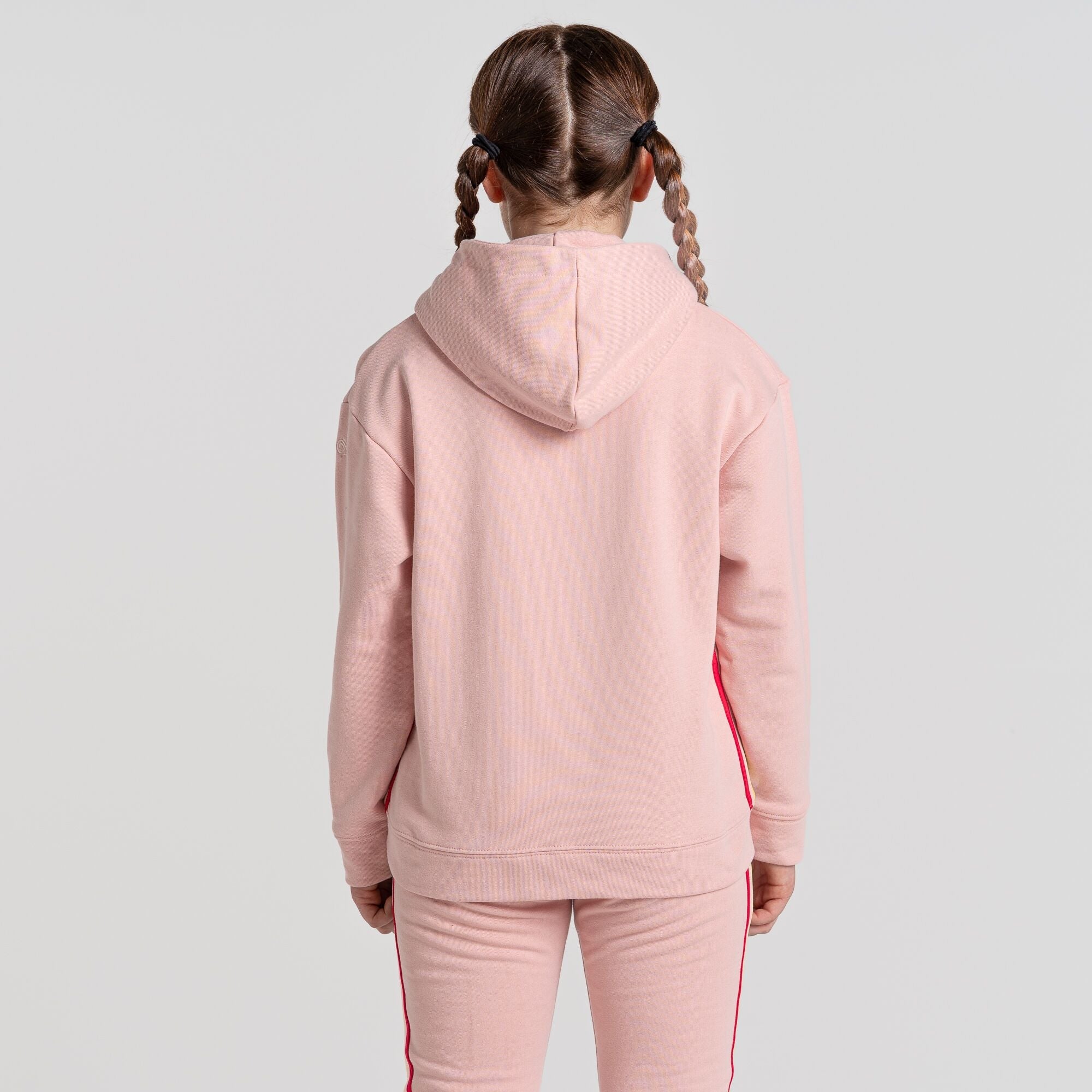 Kid's Insect Shield® Baylor Hooded Top - Pink Clay