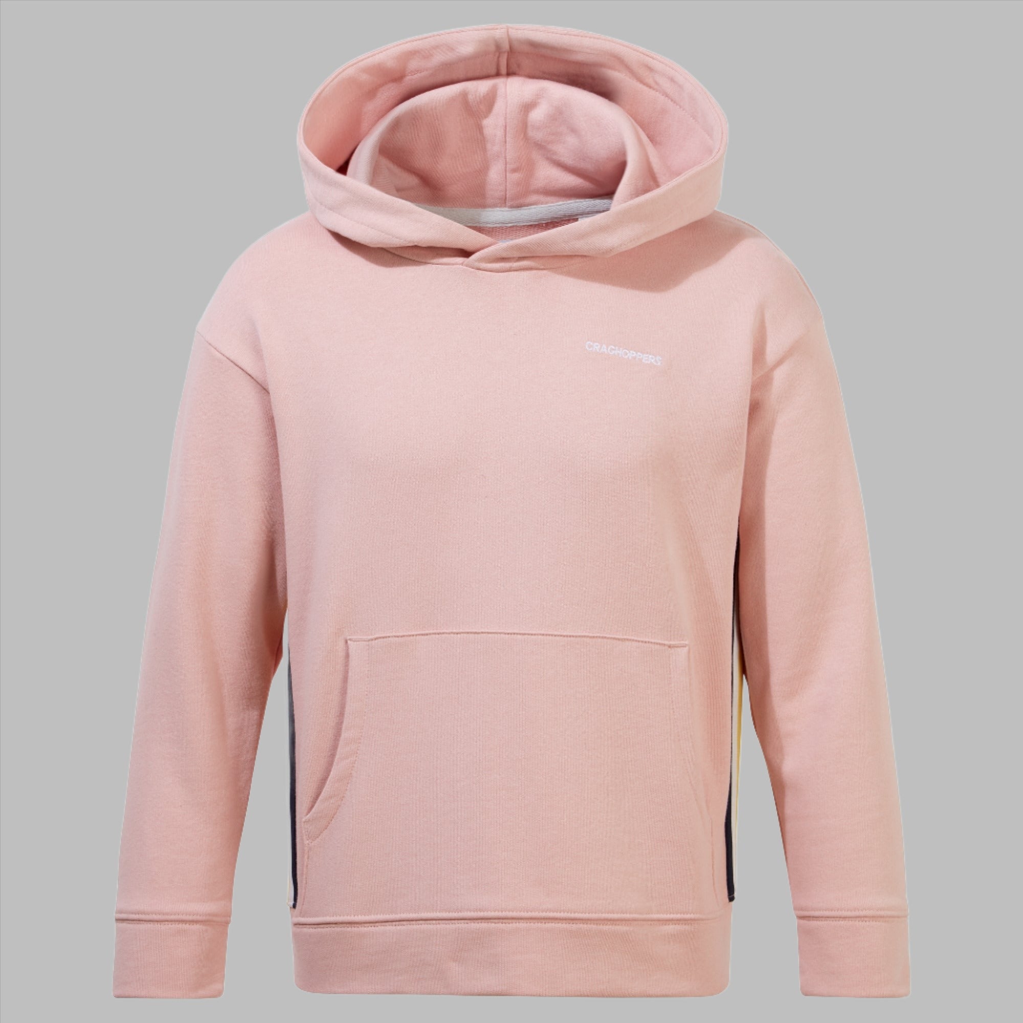 Kid's Insect Shield® Baylor Hooded Top - Pink Clay