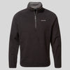 Men's Corey Half Zip Fleece - Black
