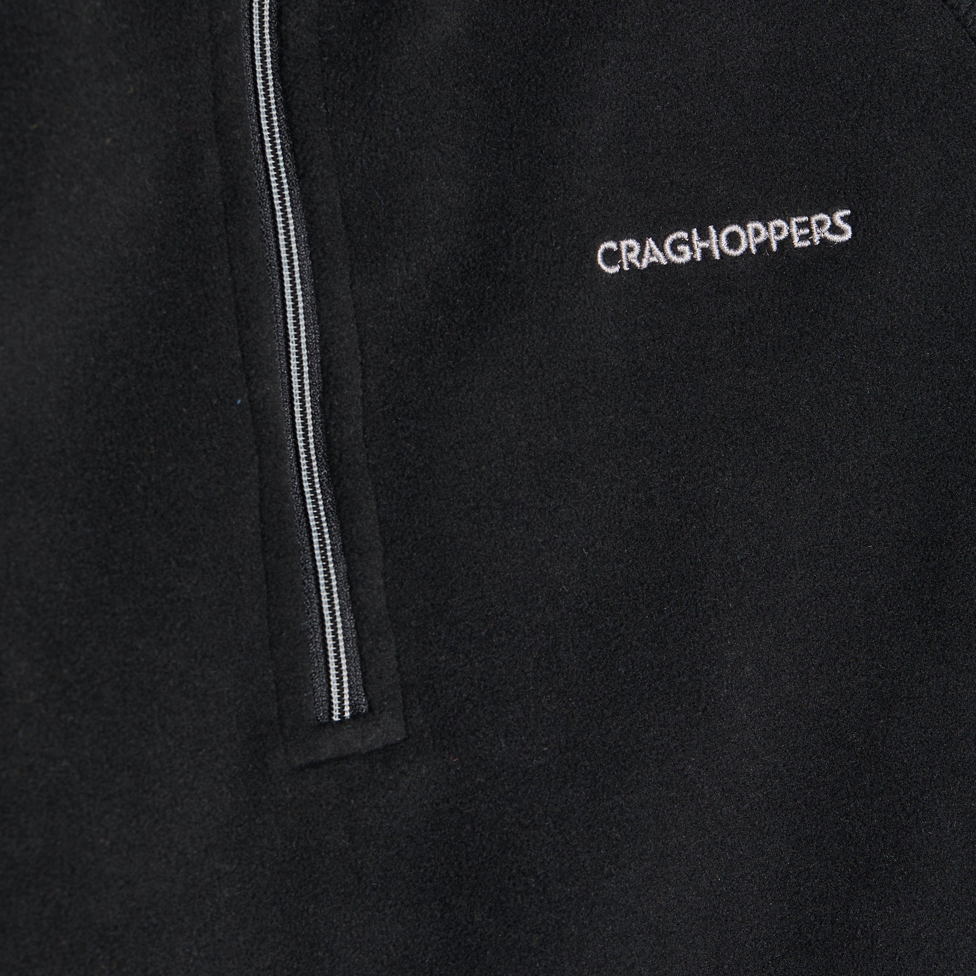 Men's Corey Half Zip Fleece - Black