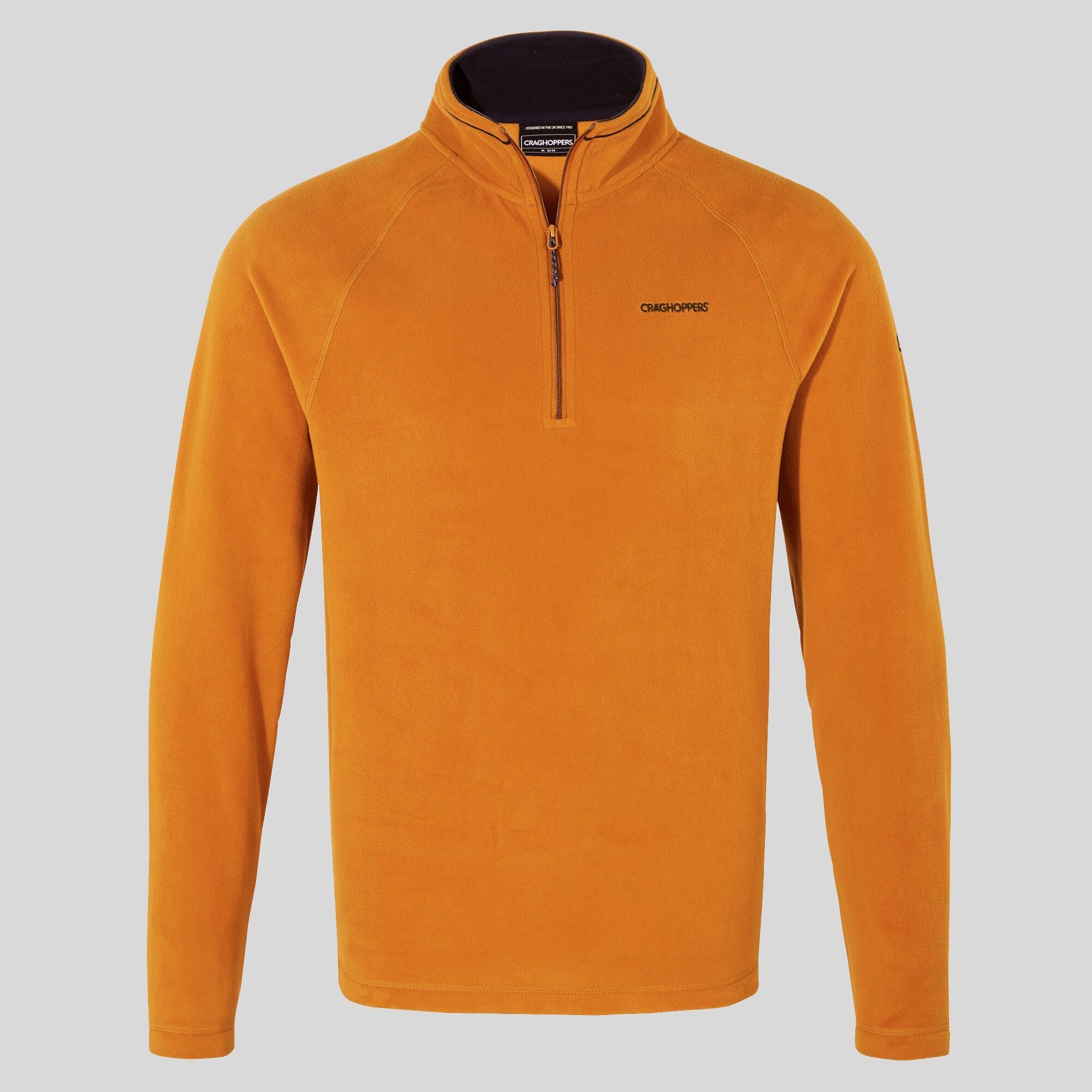 Men's Corey Half Zip Fleece - Canyon Orange
