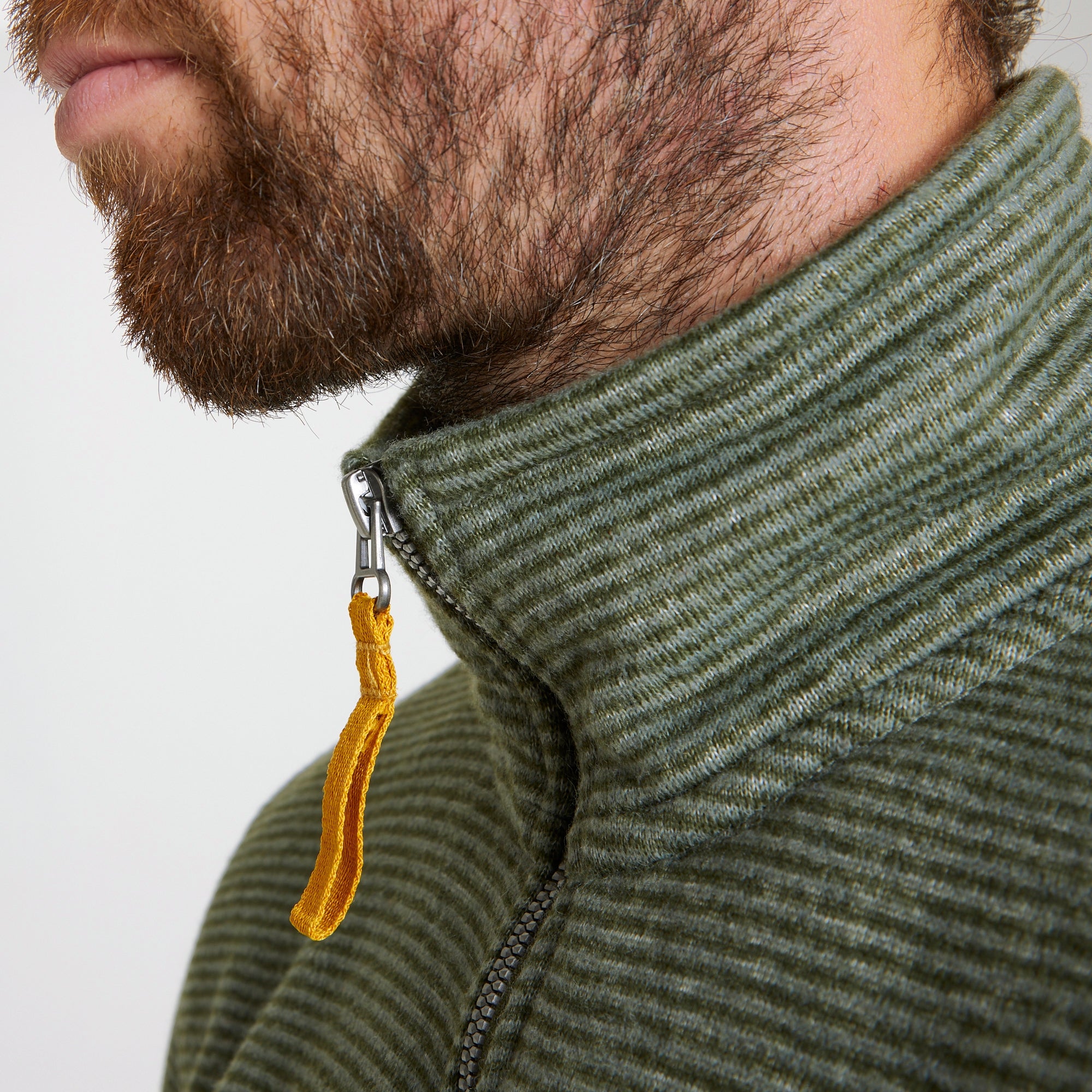 Men's Gairloch Jacket - Bottle Green Stripe