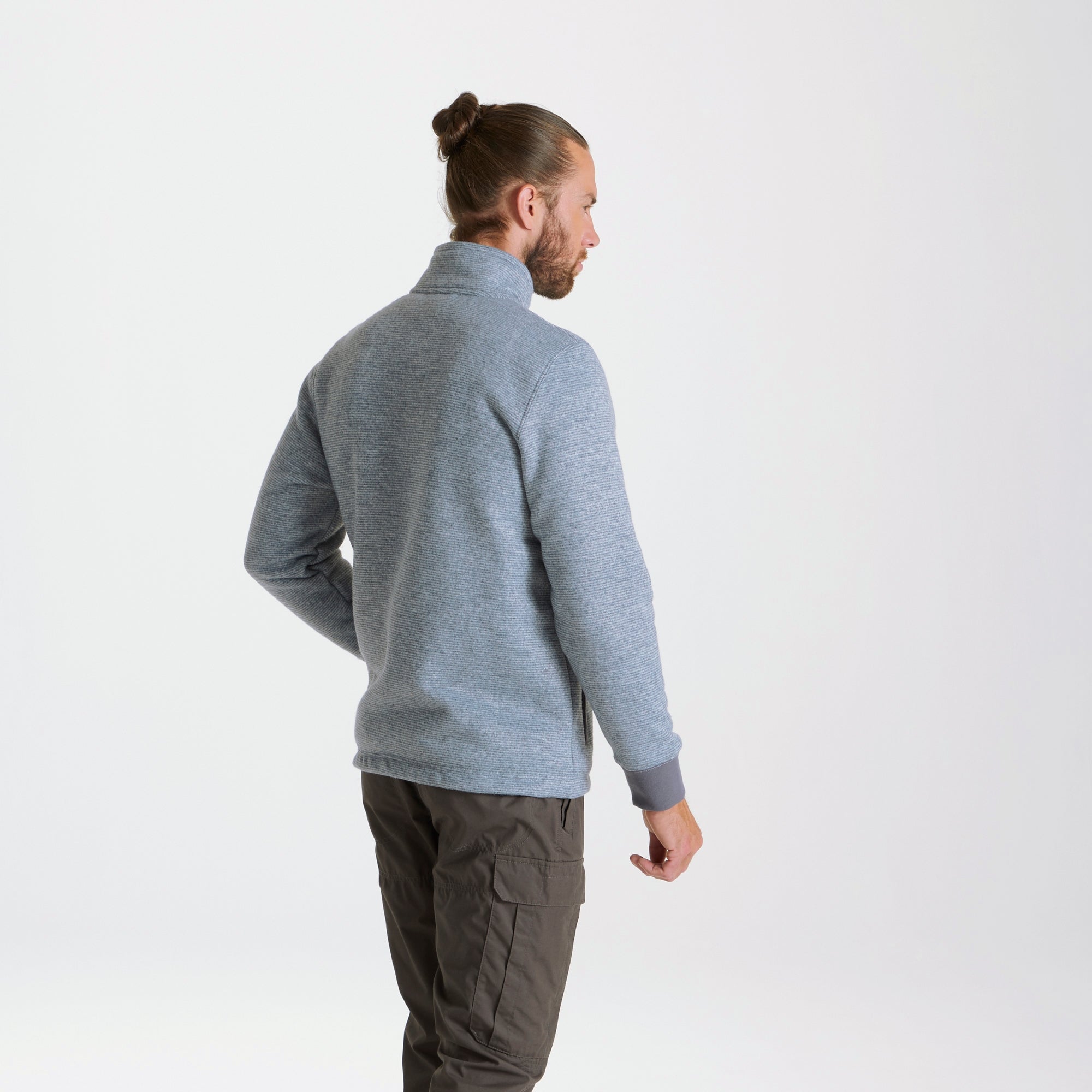 Men's Gairloch Jacket - Soft Grey Stripe