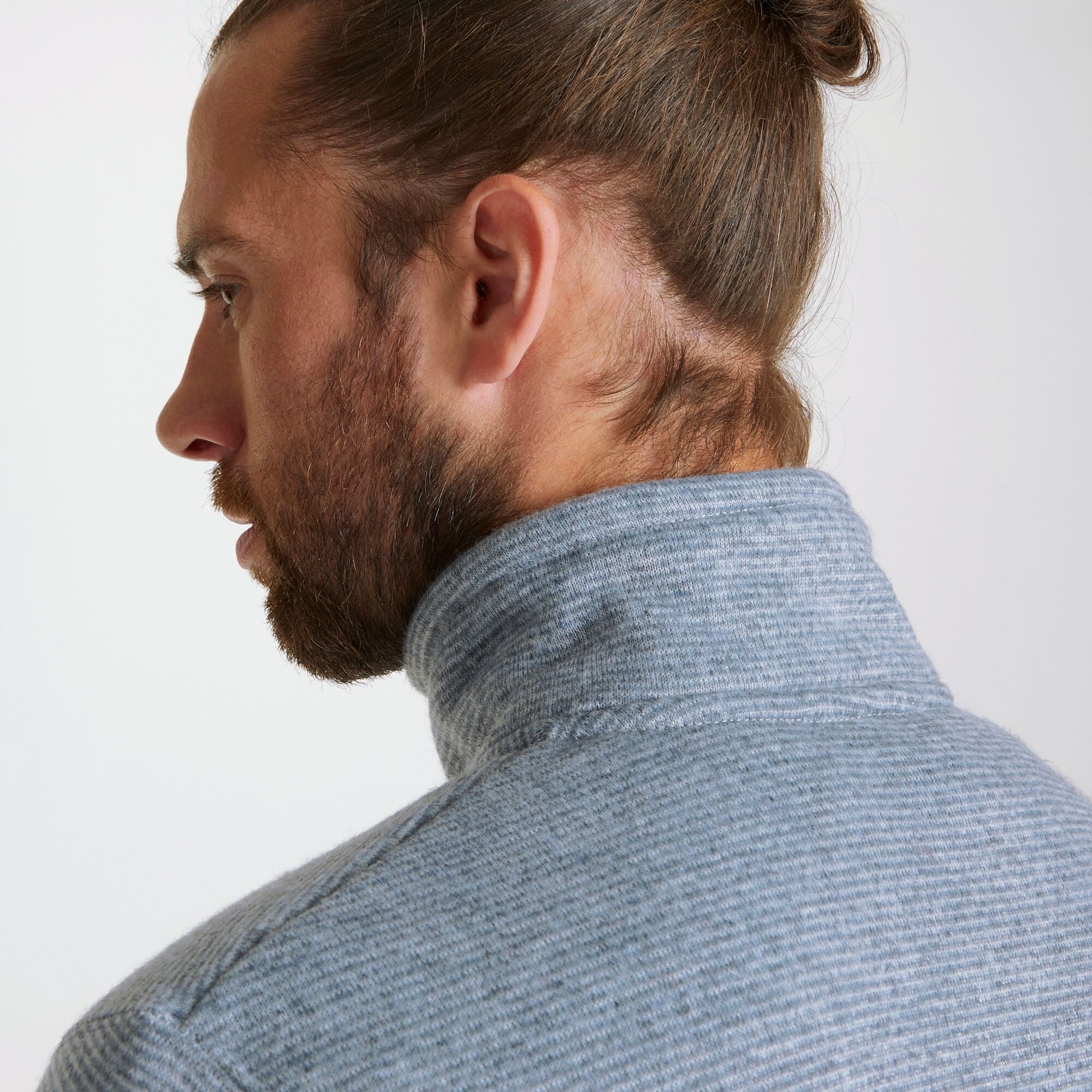 Men's Gairloch Jacket - Soft Grey Stripe