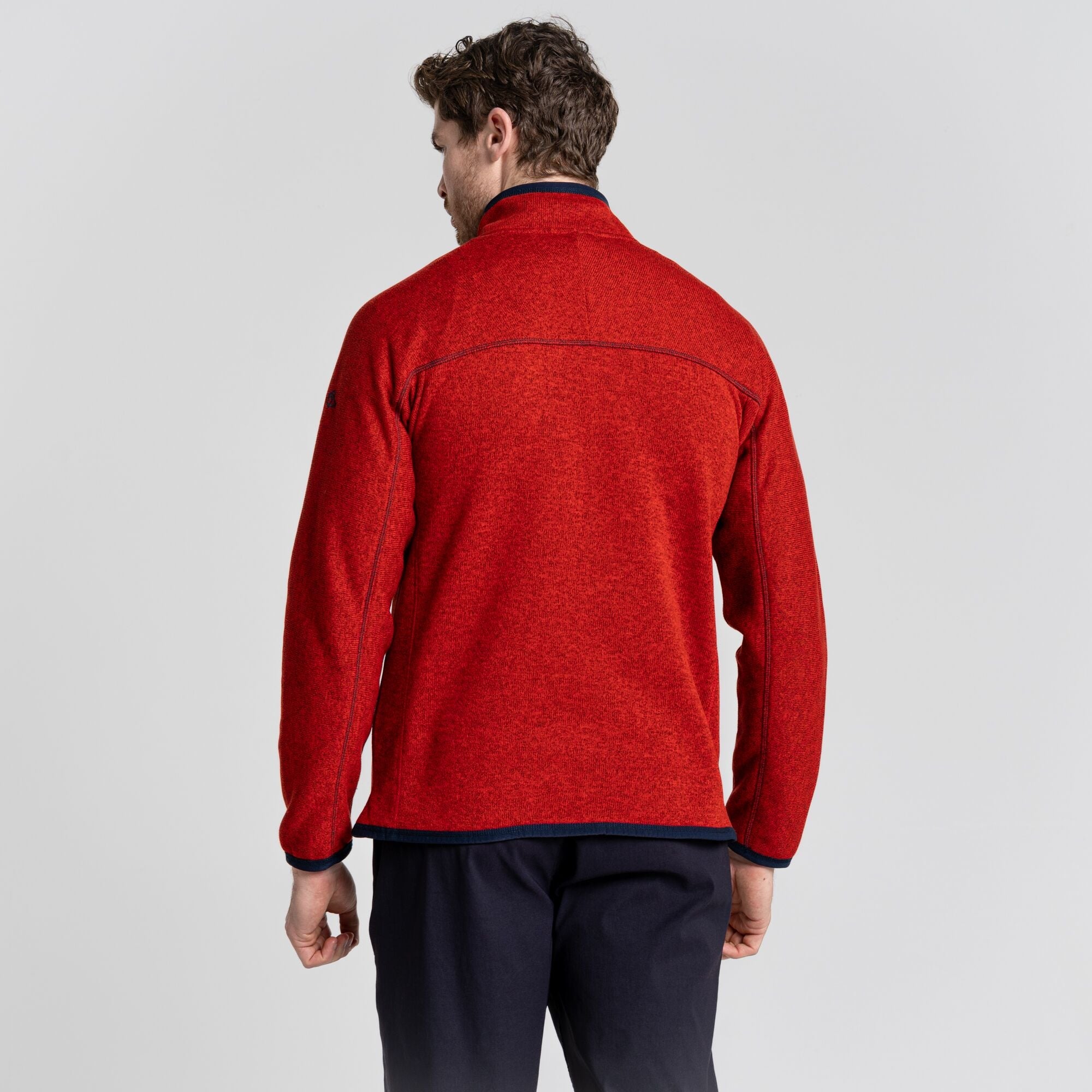 Men's Torney Fleece Jacket - Chili Red