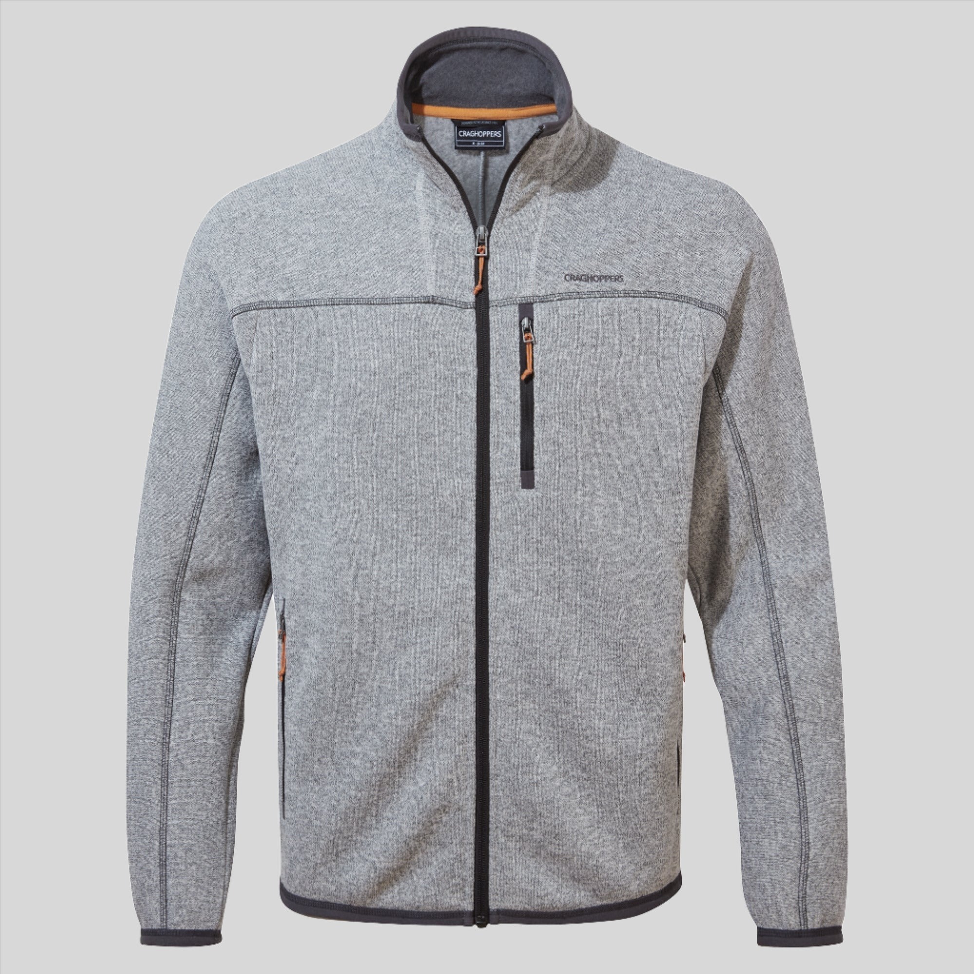 Men's Torney Fleece Jacket - Dove Grey Marl