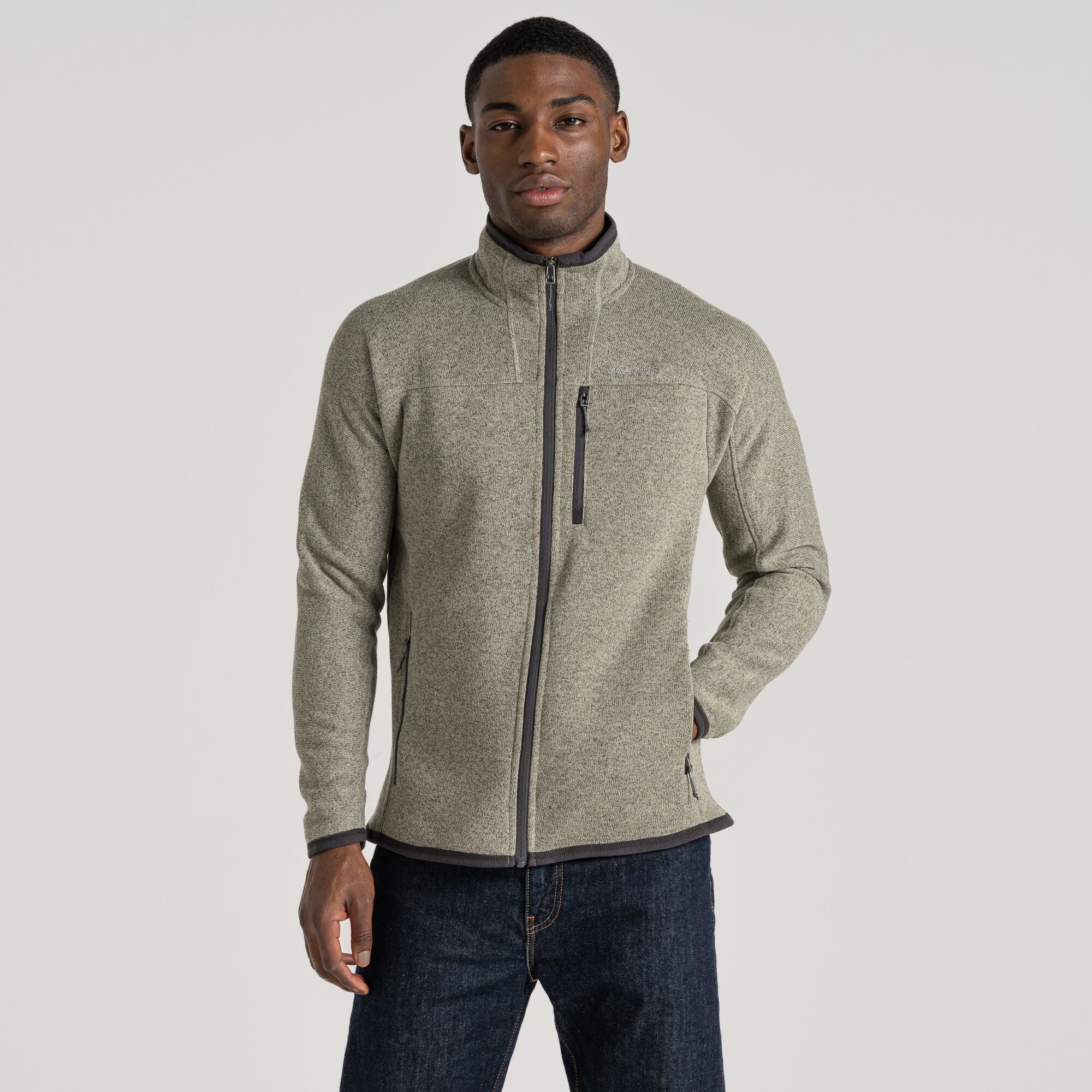 Men's Torney Fleece Jacket - Artichoke Marl