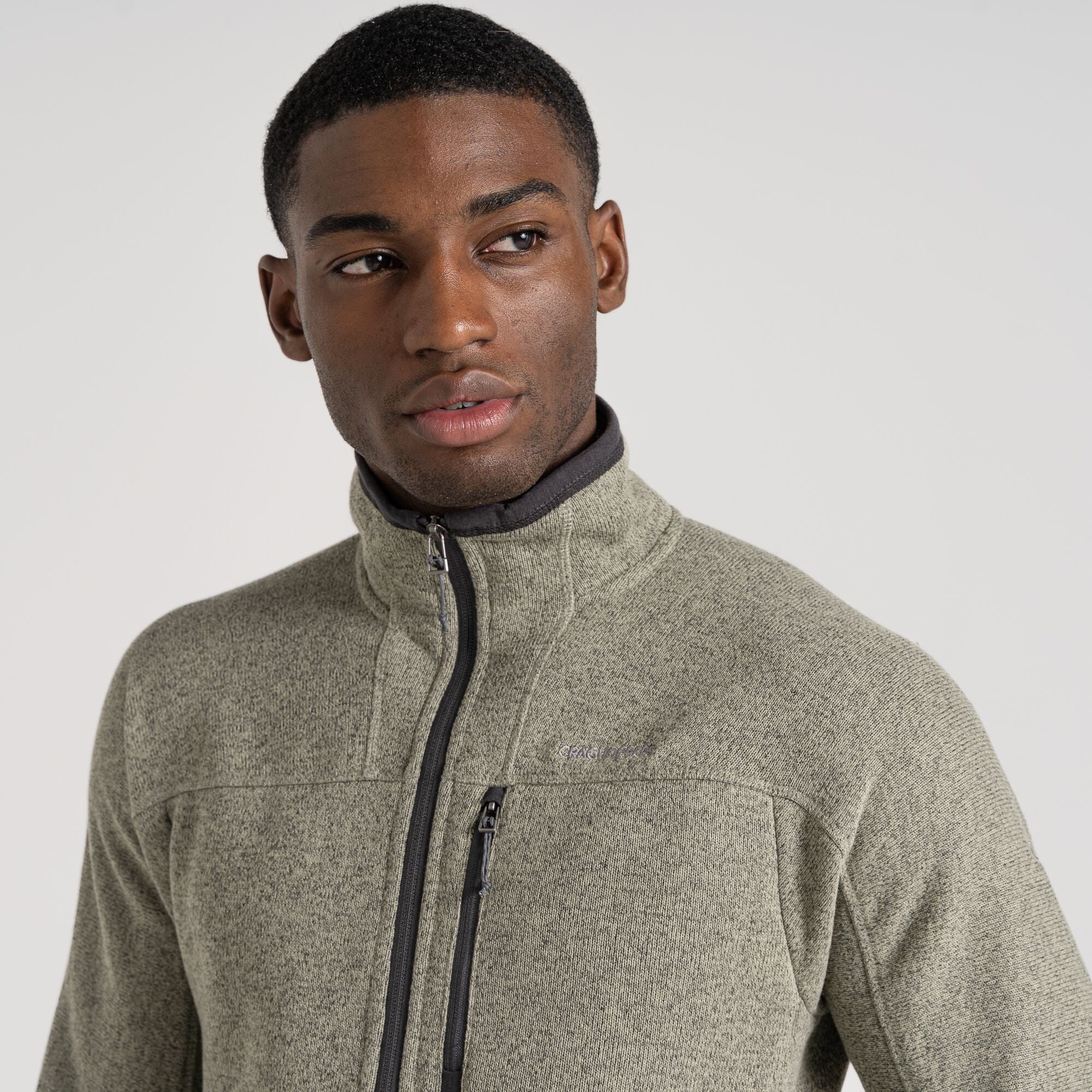 Men's Torney Fleece Jacket - Artichoke Marl