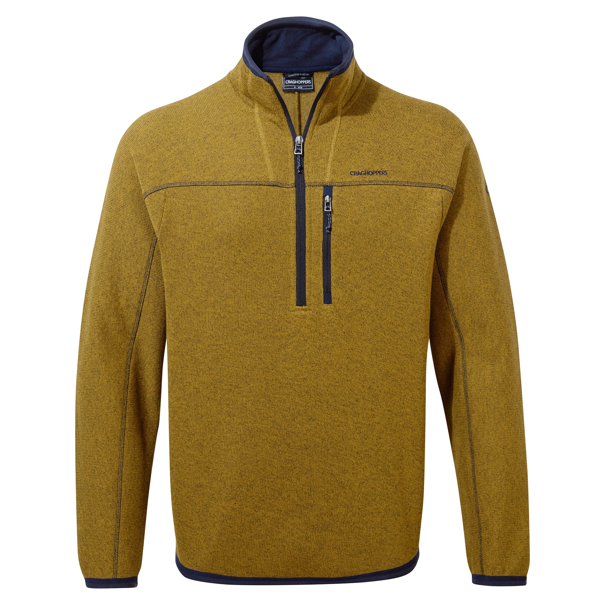 Men's Torney Half Zip Fleece - Gingko Yellow