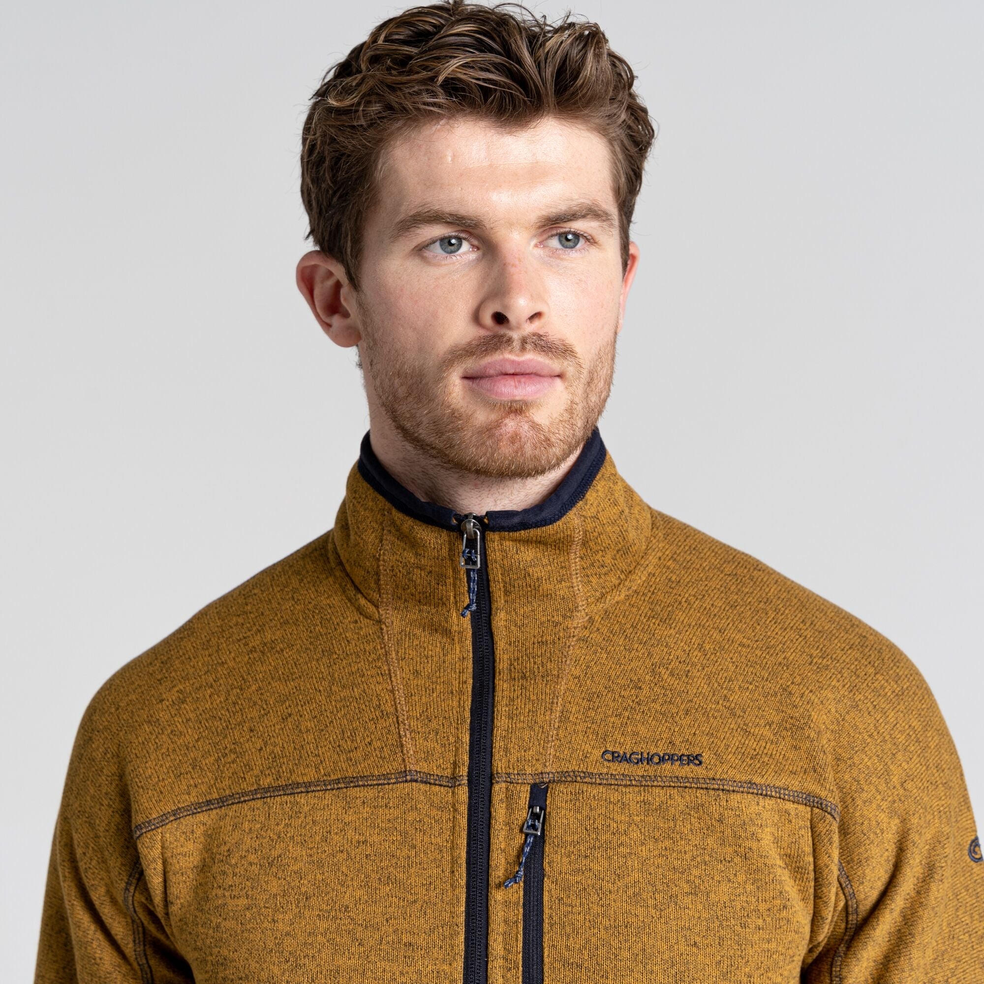 Men's Torney Half Zip Fleece - Gingko Yellow
