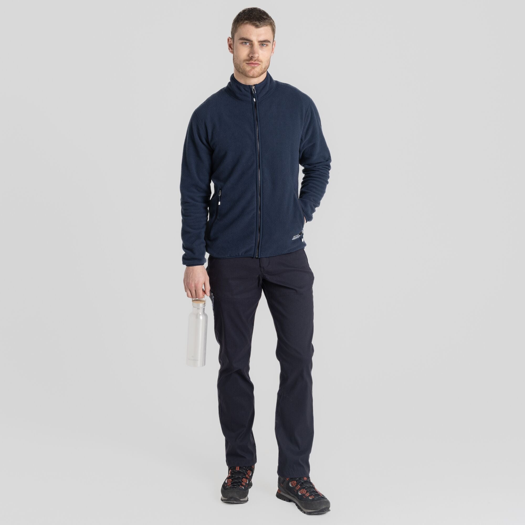Men's CO2 Renu Full Zip Fleece - Blue Navy