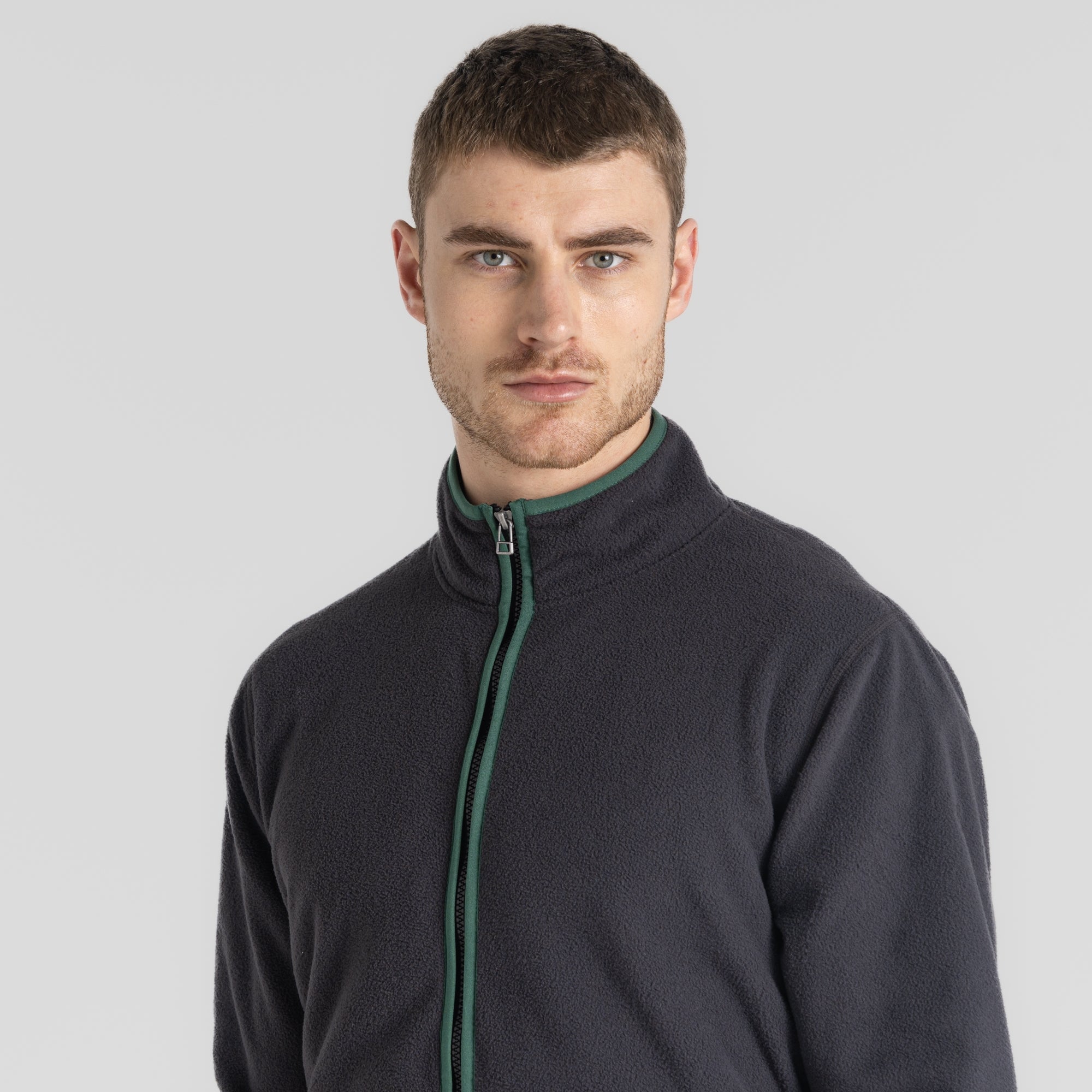 Men's CO2 Renu Half Zip Fleece - Black Pepper