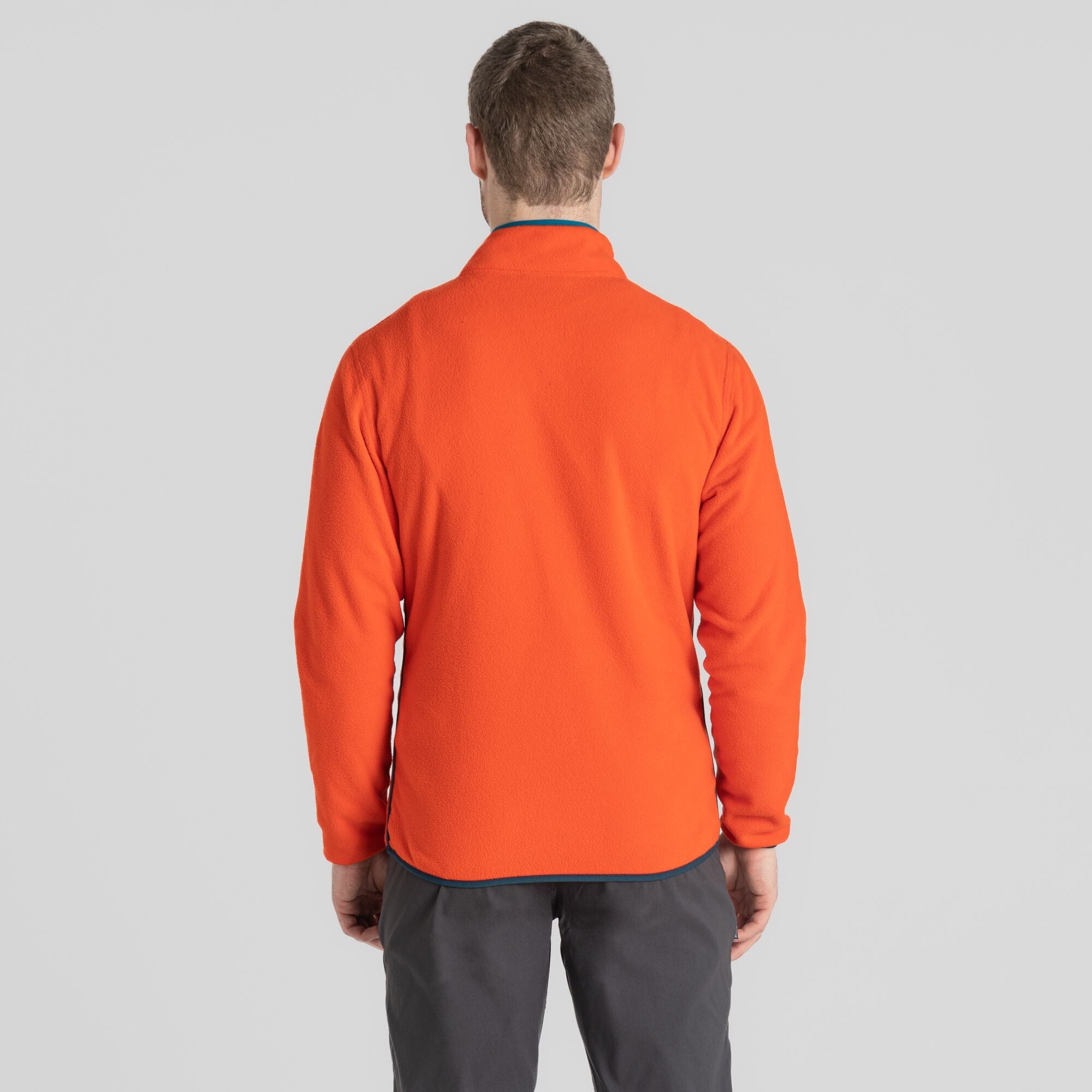 Men's CO2 Renu Half Zip Fleece - Macaw Red