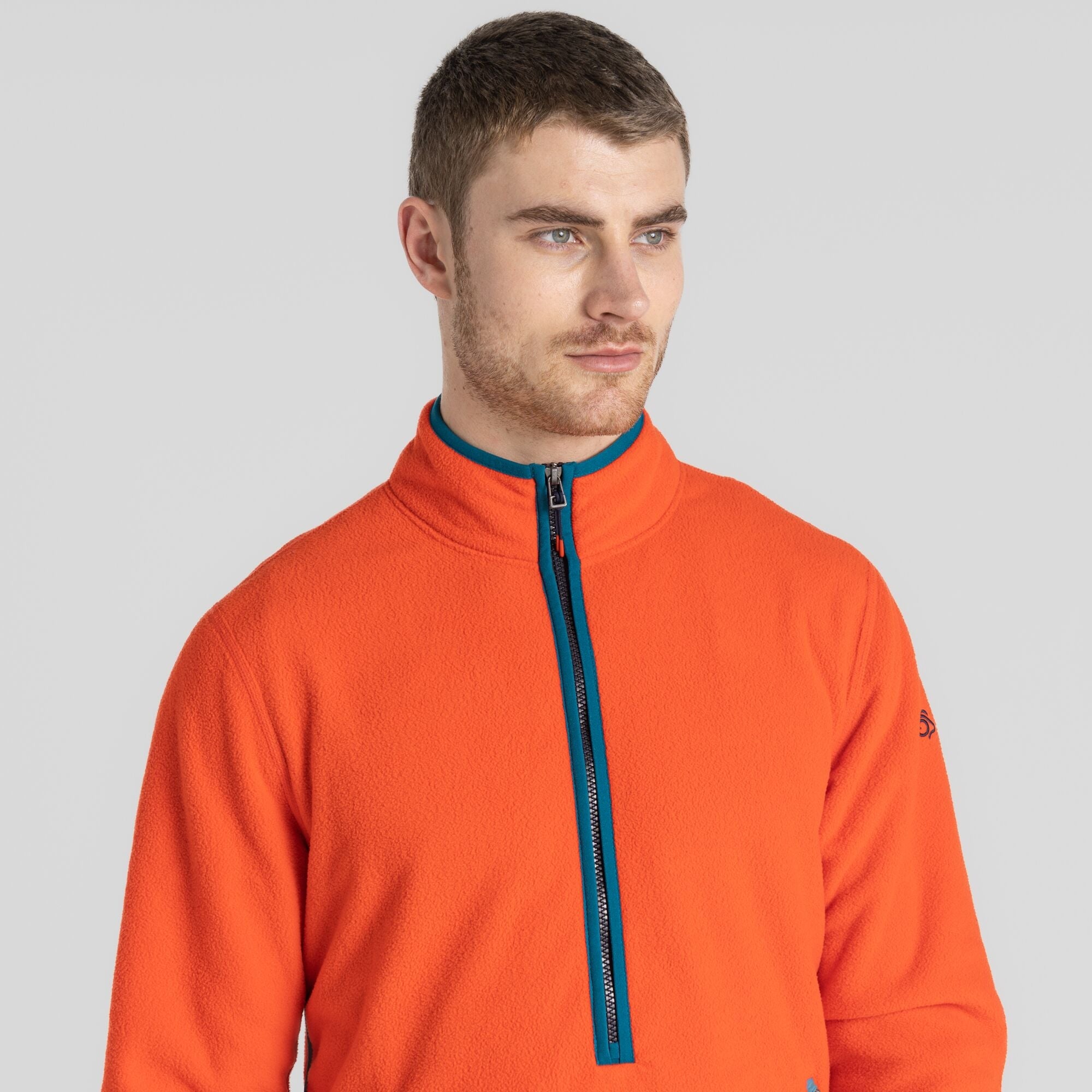 Men's CO2 Renu Half Zip Fleece - Macaw Red