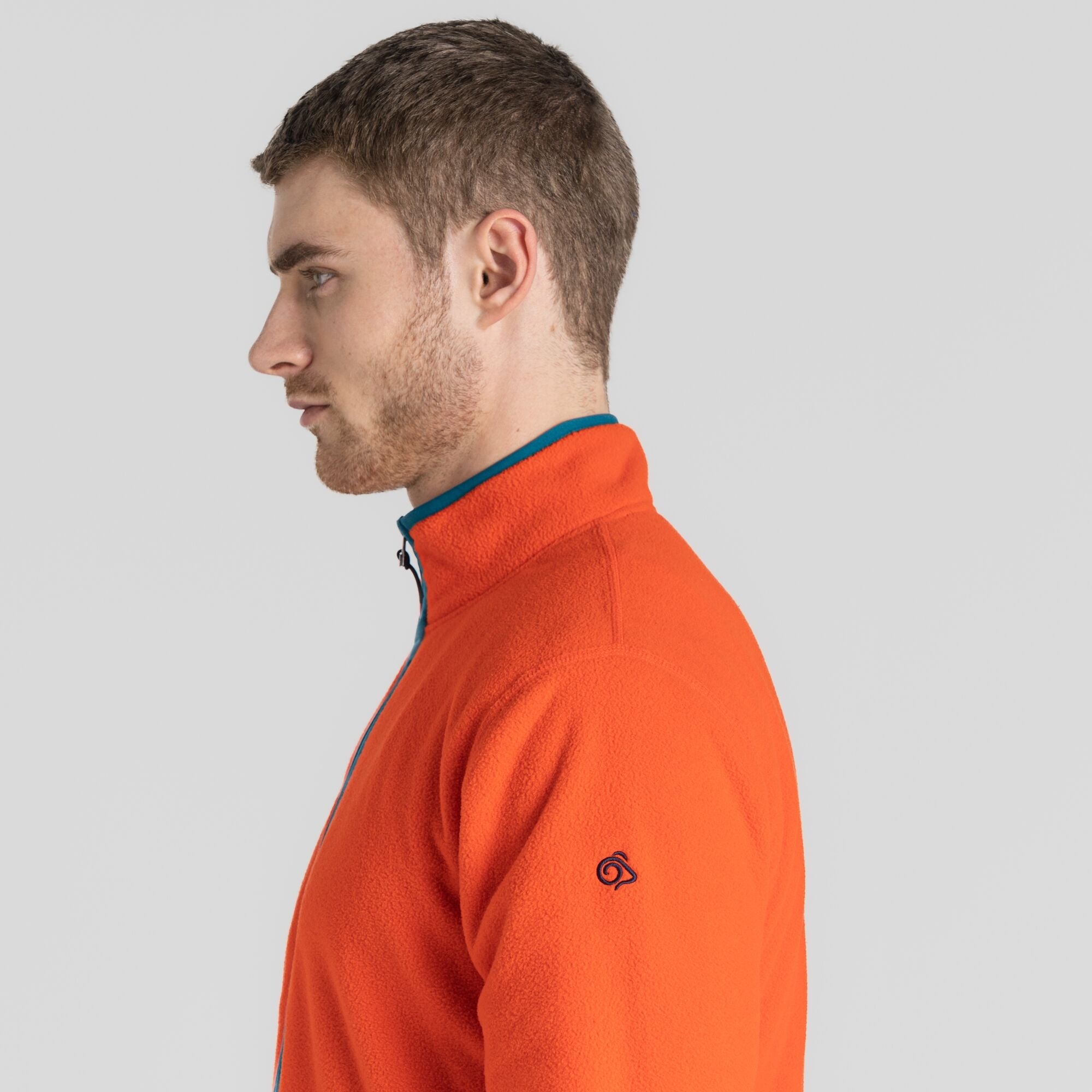 Men's CO2 Renu Half Zip Fleece - Macaw Red