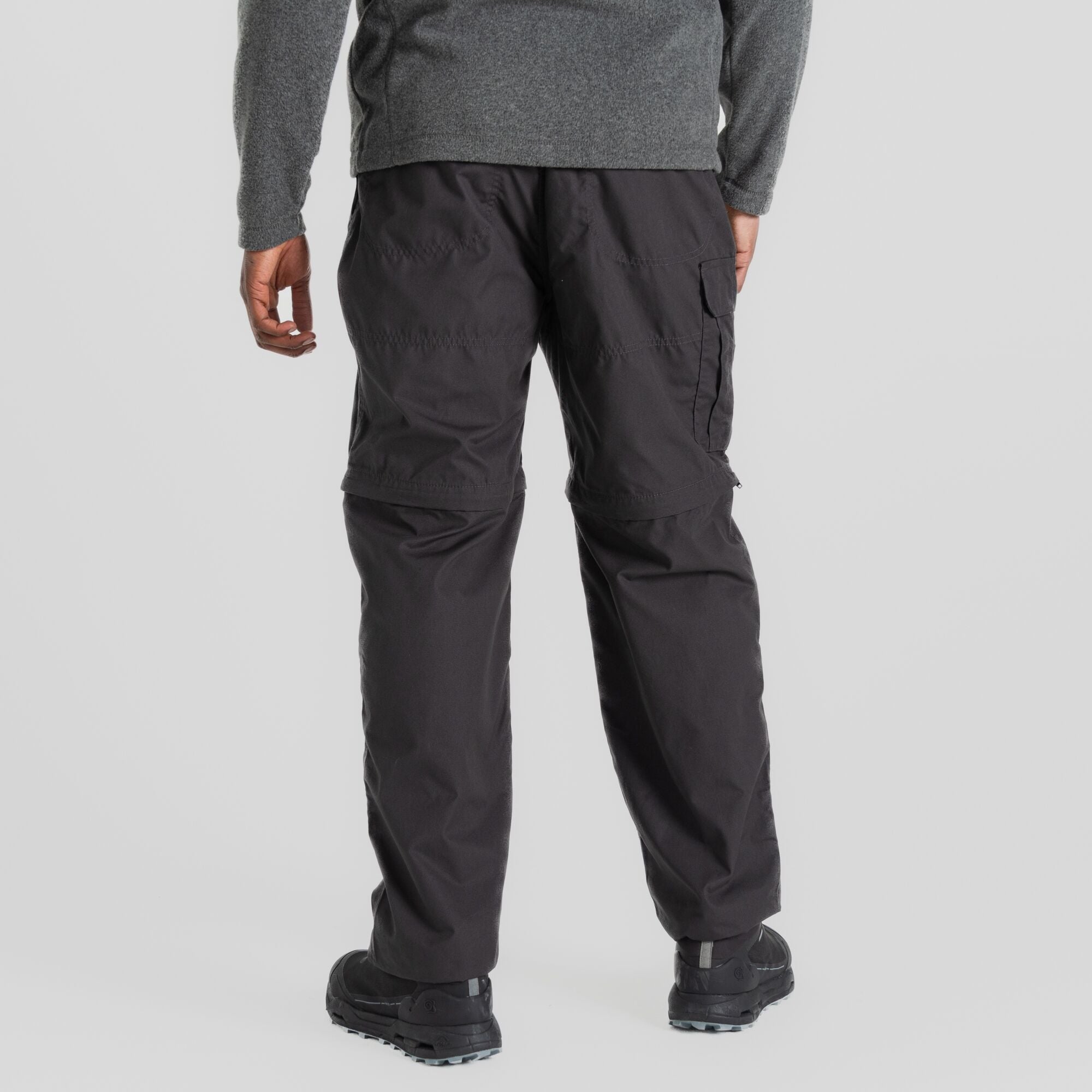 Men's Kiwi Convertible Pants - Black Pepper