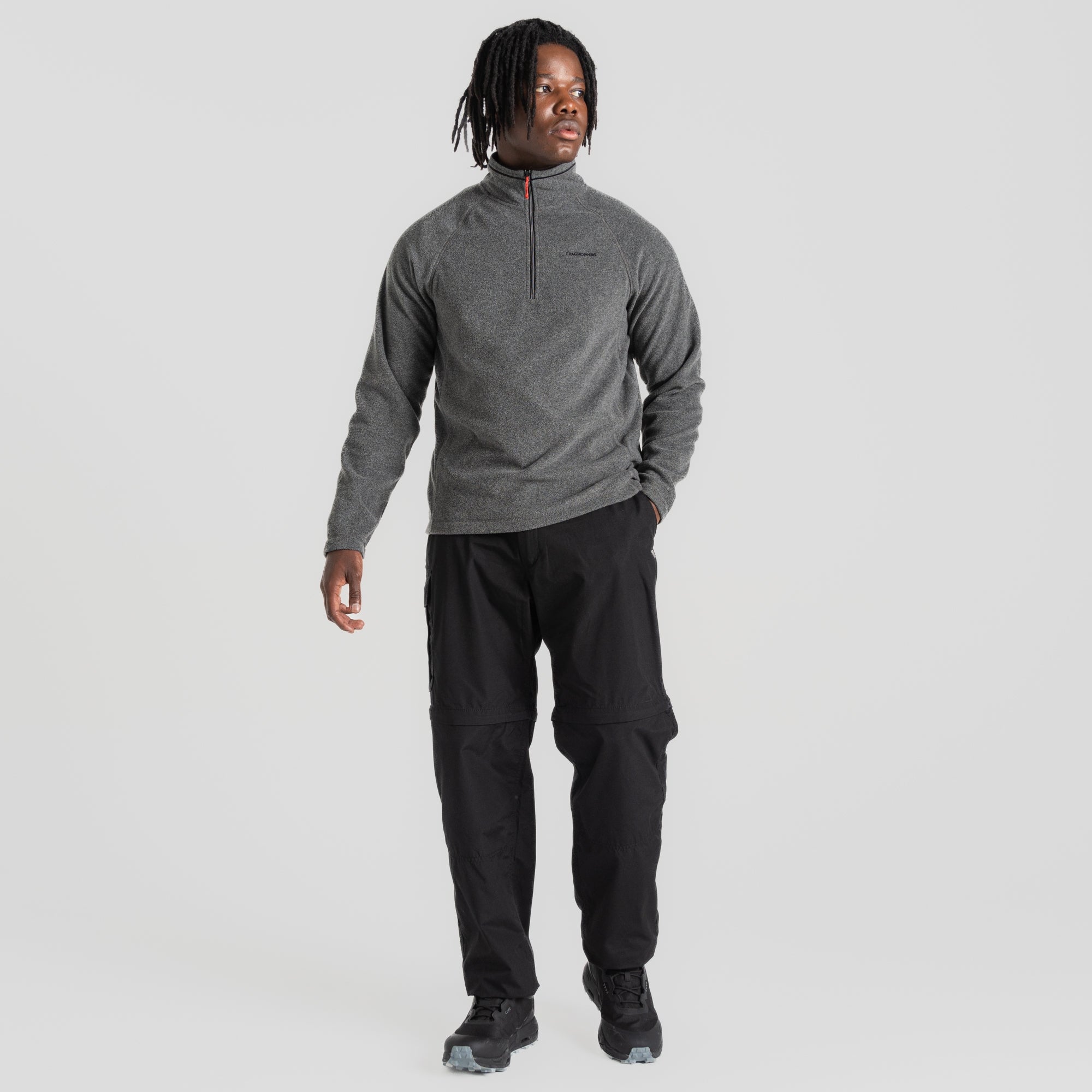 Men's Kiwi Convertible Pants - Black