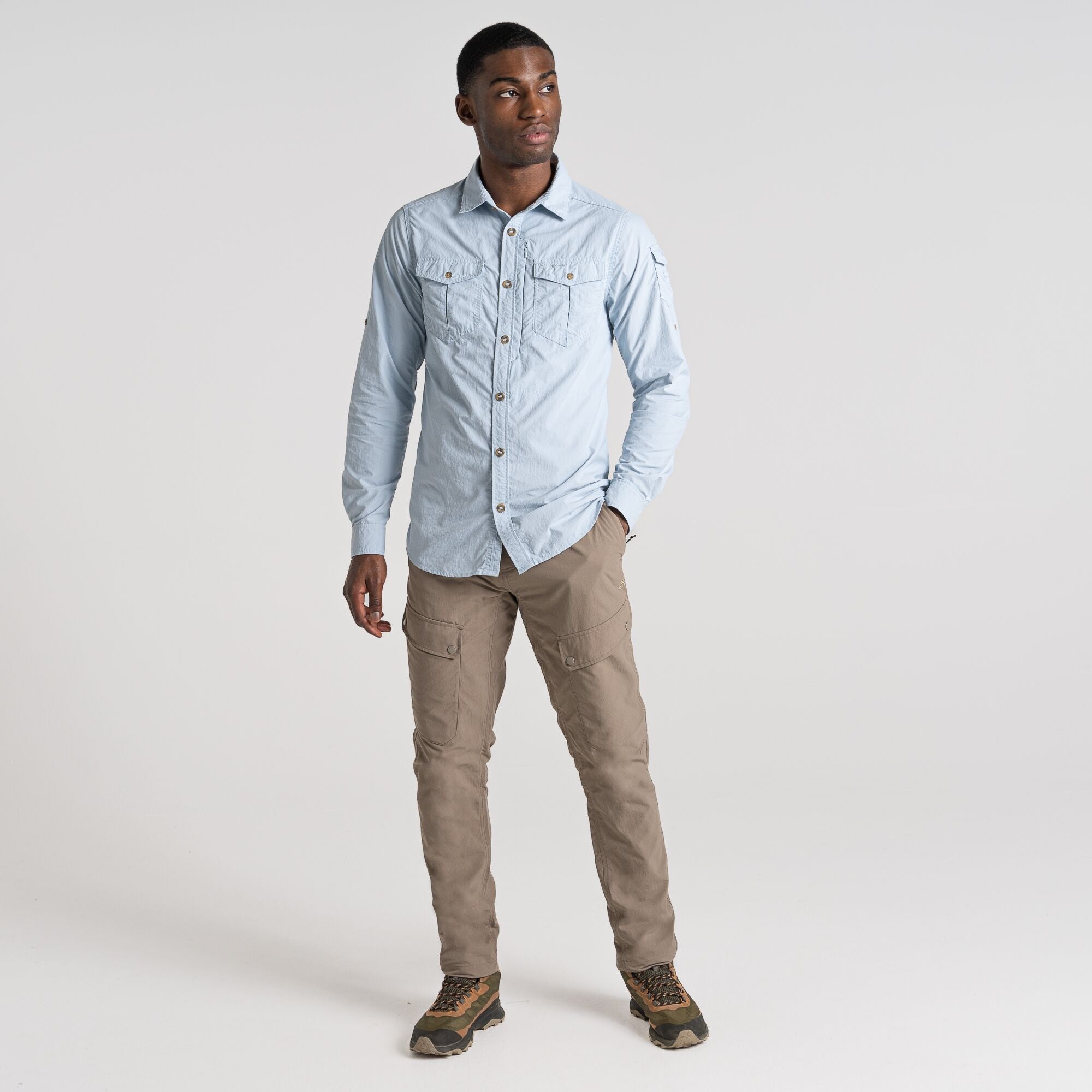 Men's Insect Shield® Adventure Pants - Pebble