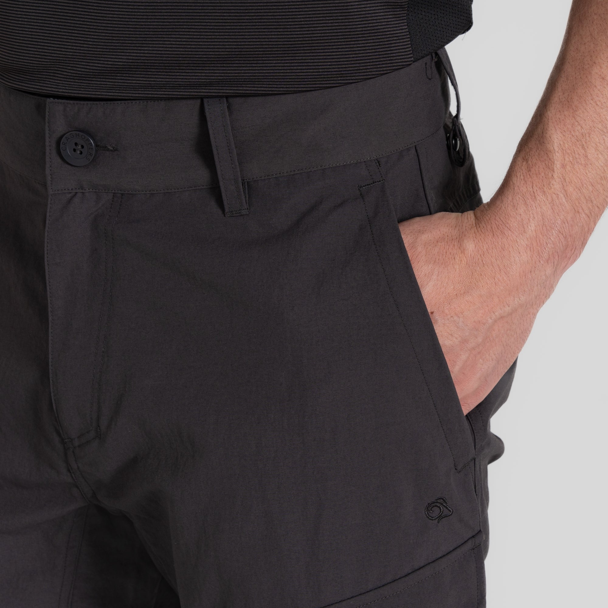 Men's Insect Shield® Adventure Pants III - Black Pepper