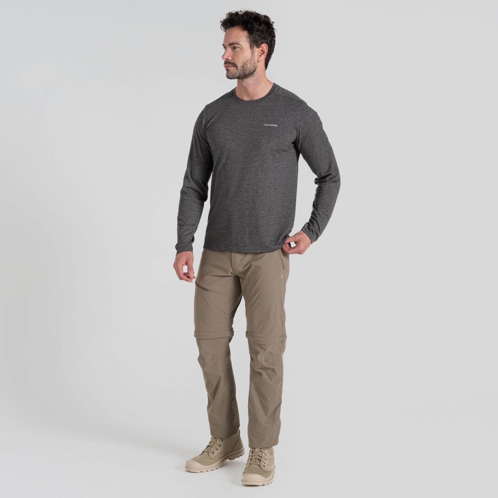 Men's Insect Shield® Convertible III Pants - Pebble