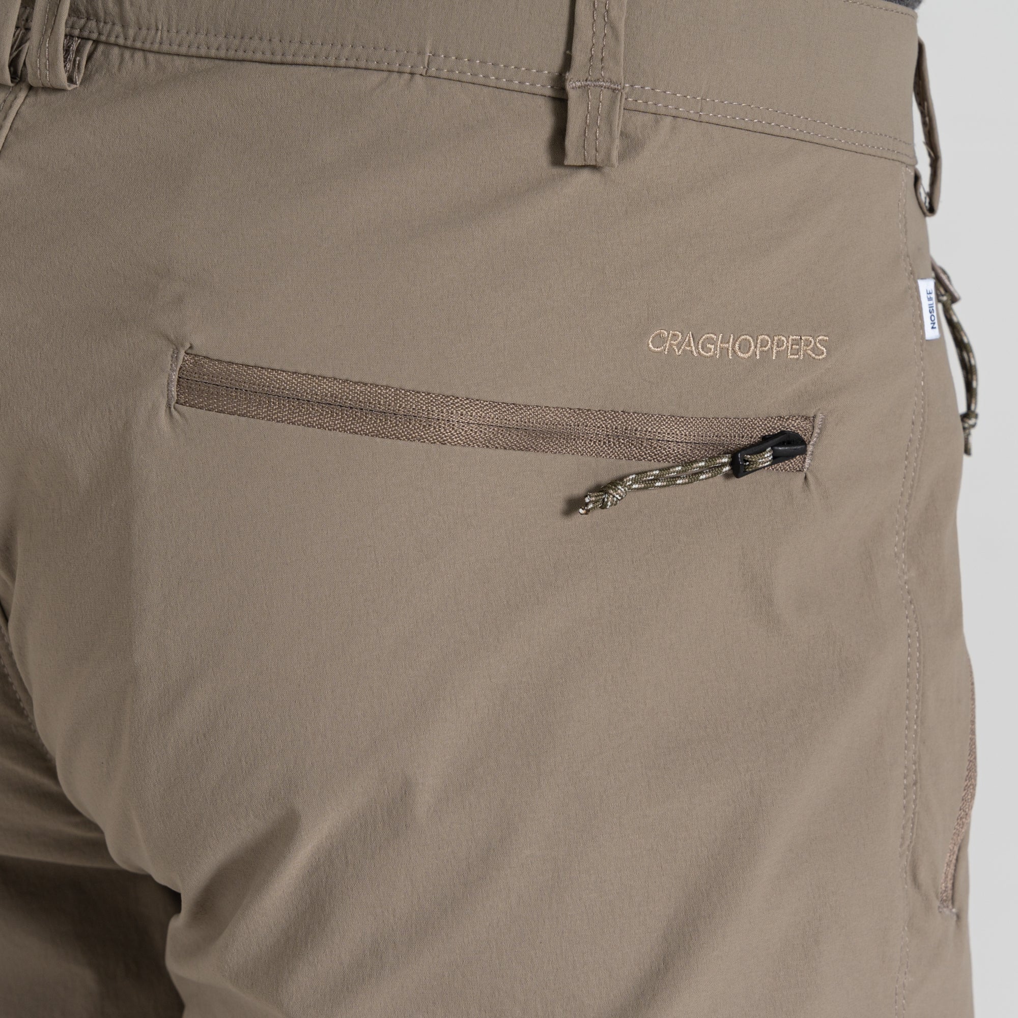 Men's Insect Shield® Convertible III Pants - Pebble