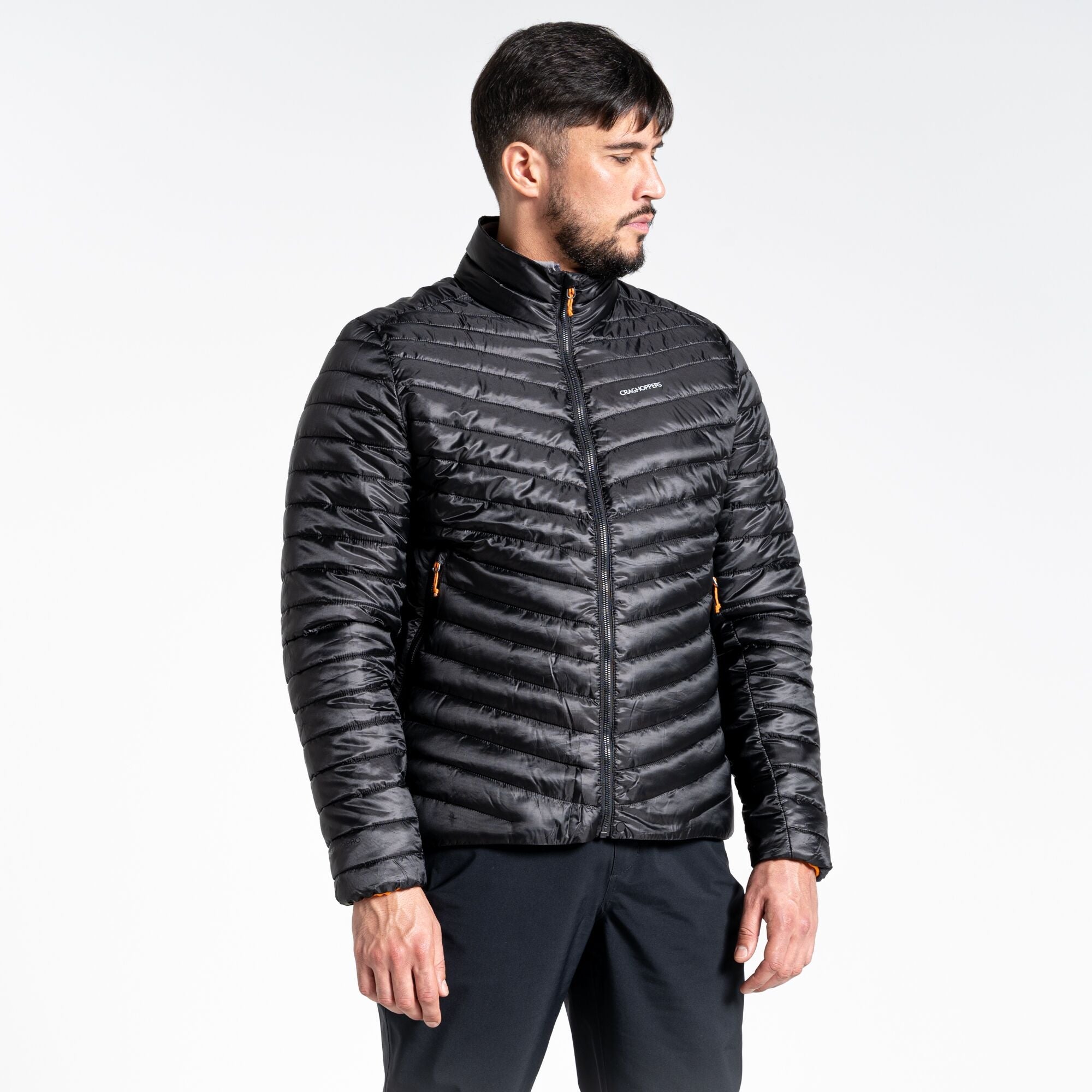 Men's ExpoLite Jacket - Black/Magma Orange