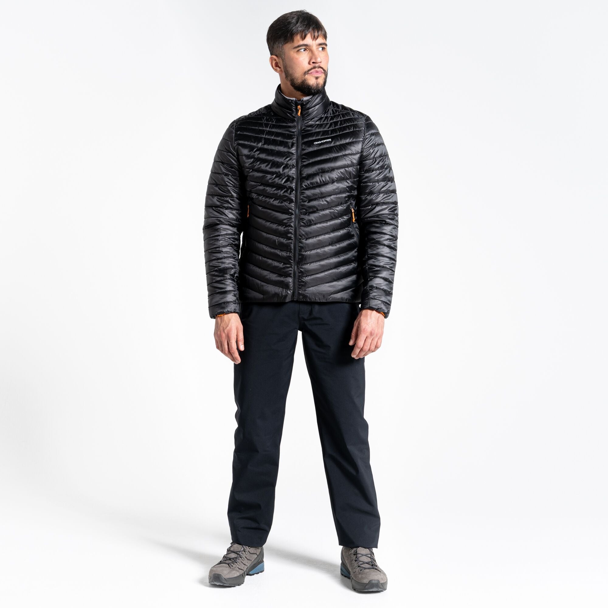 Men's ExpoLite Jacket - Black/Magma Orange