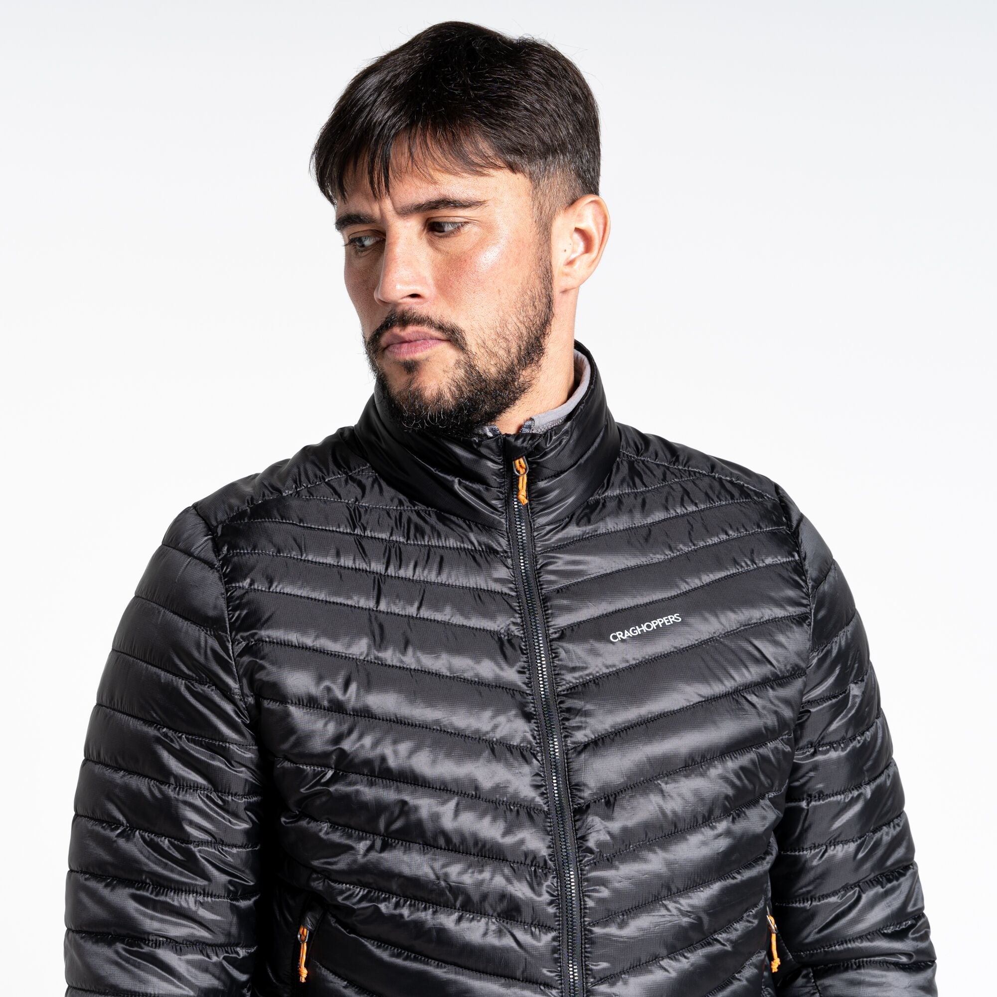 Men's ExpoLite Jacket - Black/Magma Orange