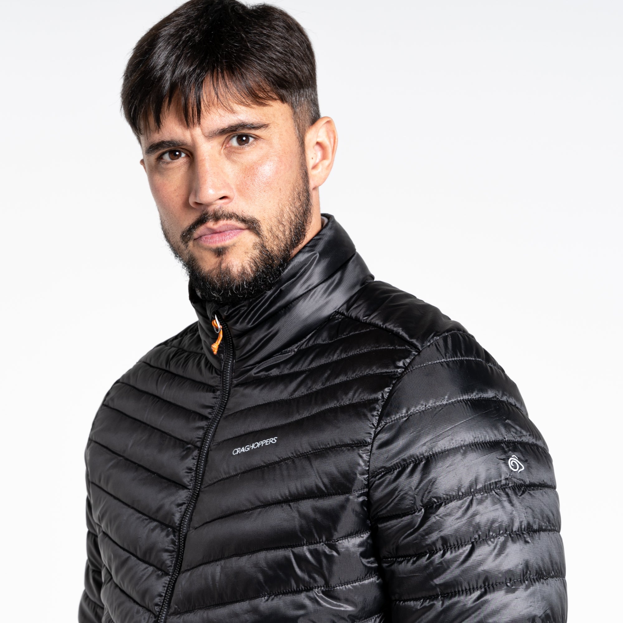 Men's ExpoLite Jacket - Black/Magma Orange