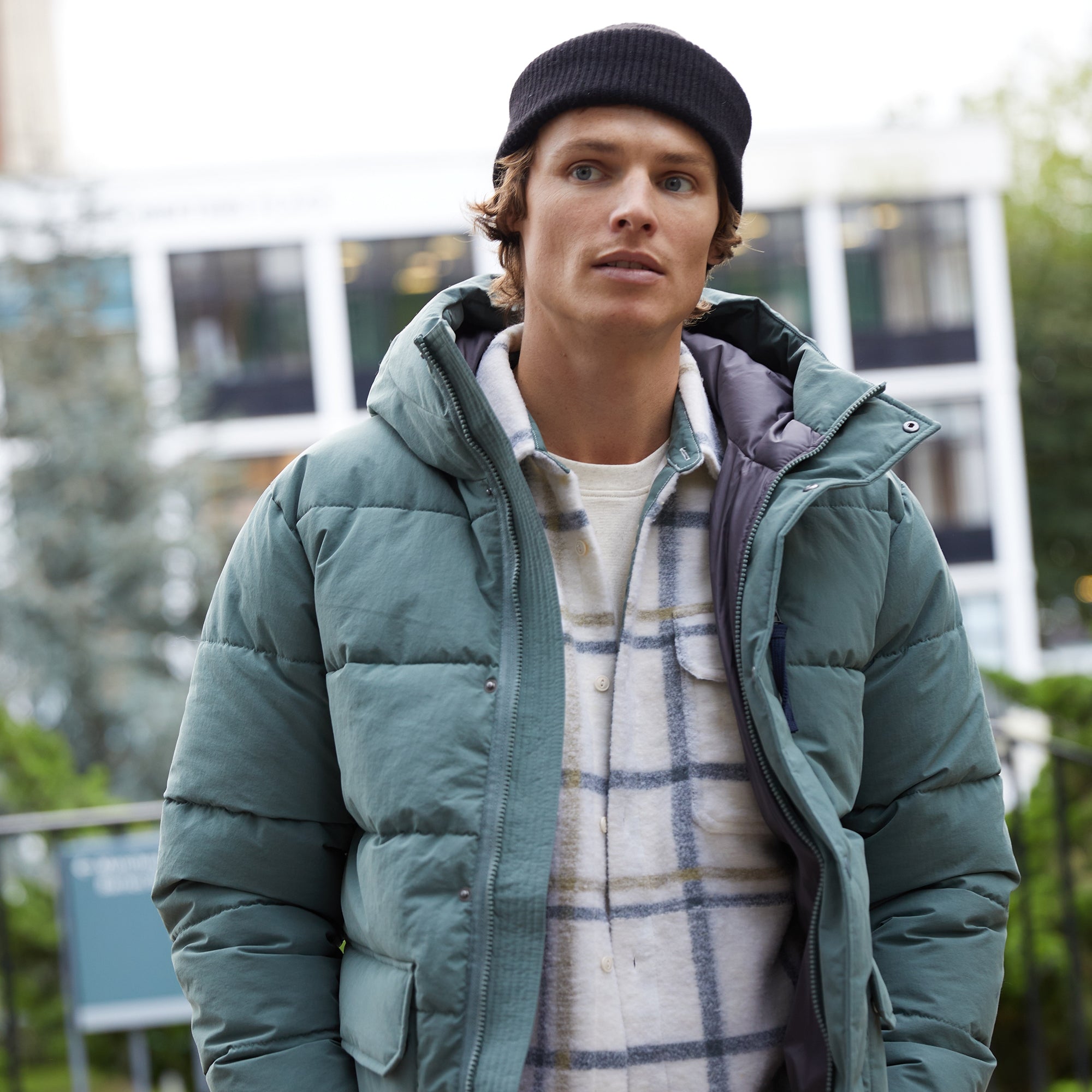 Men's Dunbeath Insulated Hooded Jacket - Balsam Green