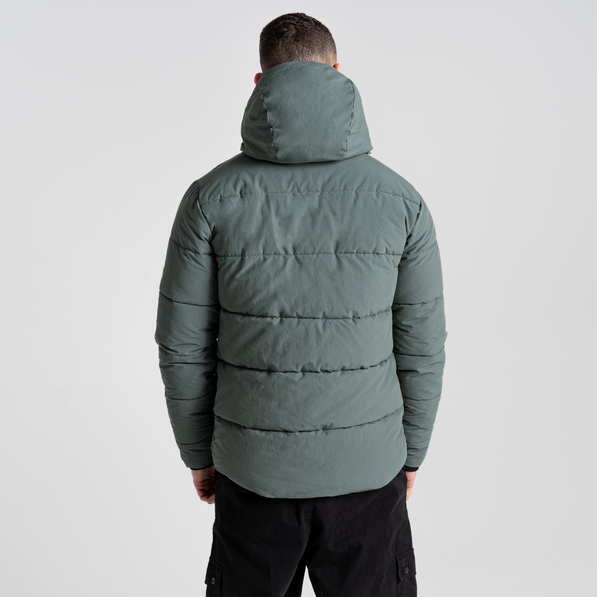 Men's Dunbeath Insulated Hooded Jacket - Balsam Green