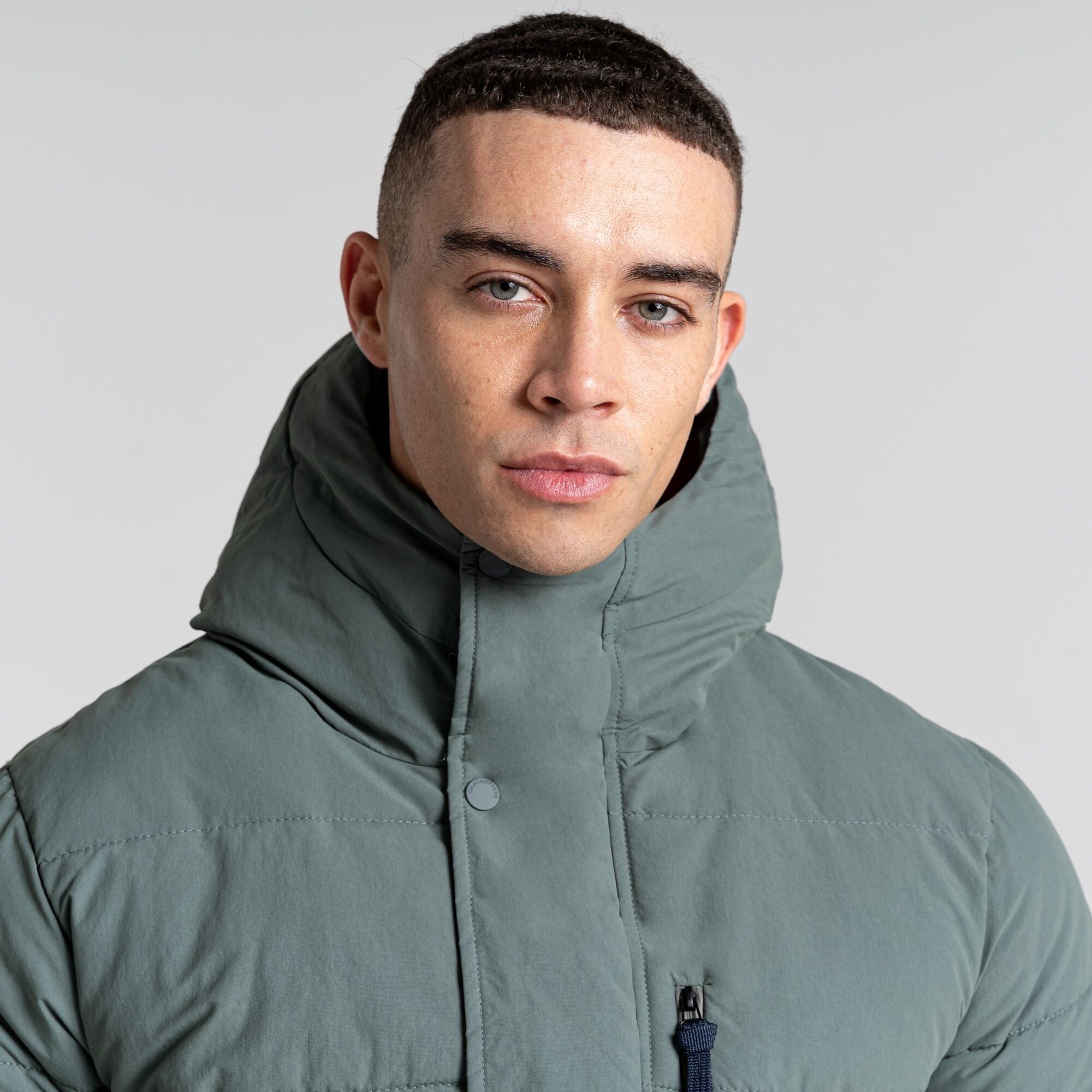 Men's Dunbeath Insulated Hooded Jacket - Balsam Green