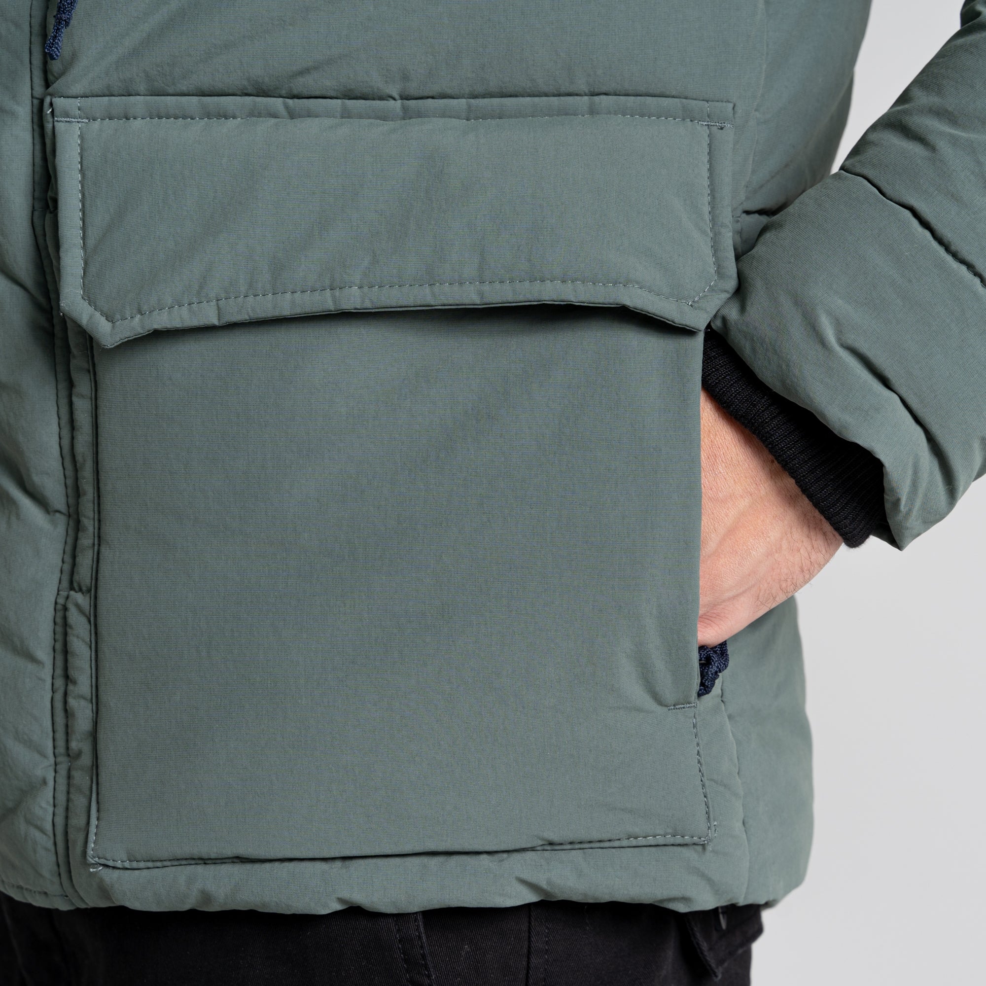 Men's Dunbeath Insulated Hooded Jacket - Balsam Green