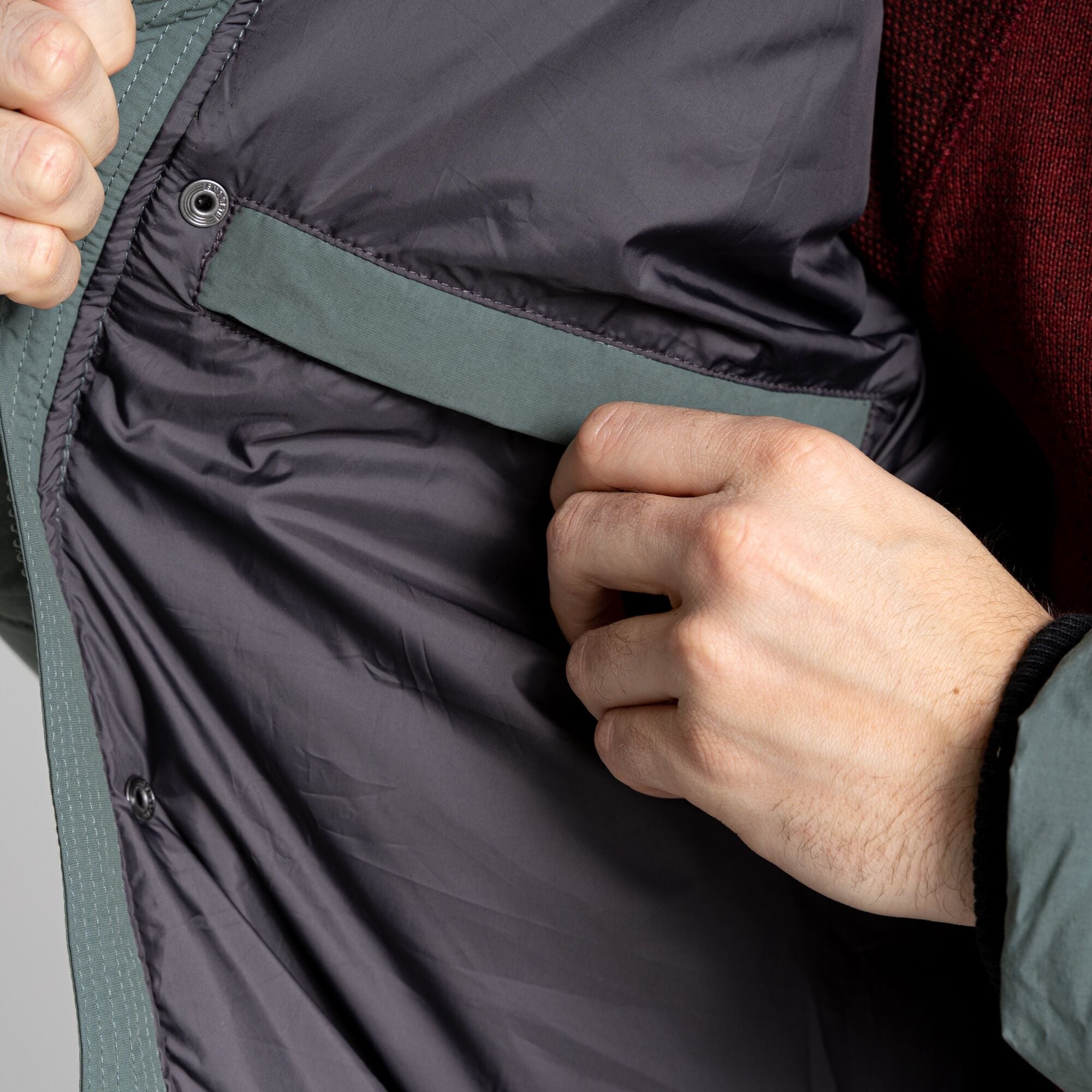 Men's Dunbeath Insulated Hooded Jacket - Balsam Green