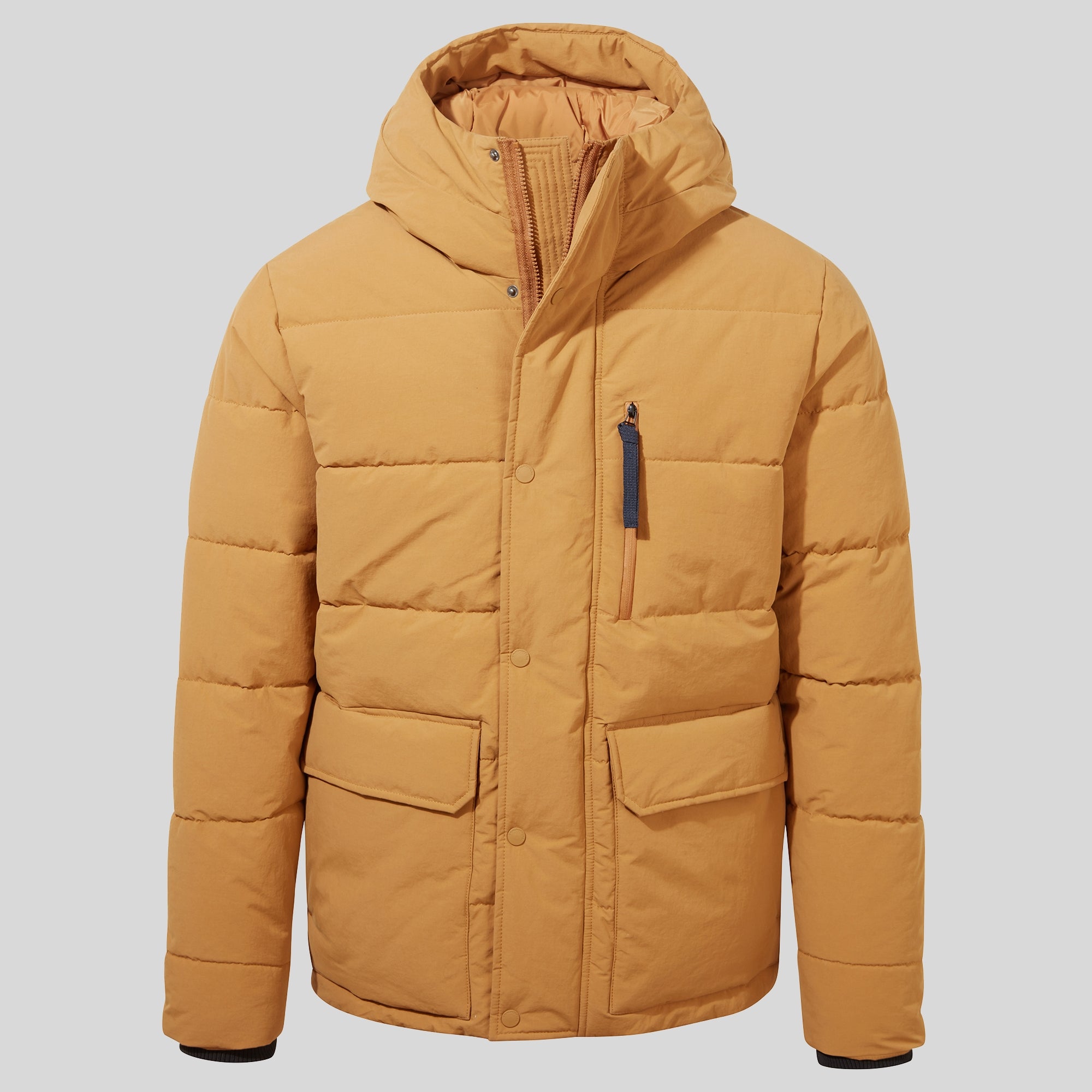 Men's Dunbeath Insulated Hooded Jacket - Taupe