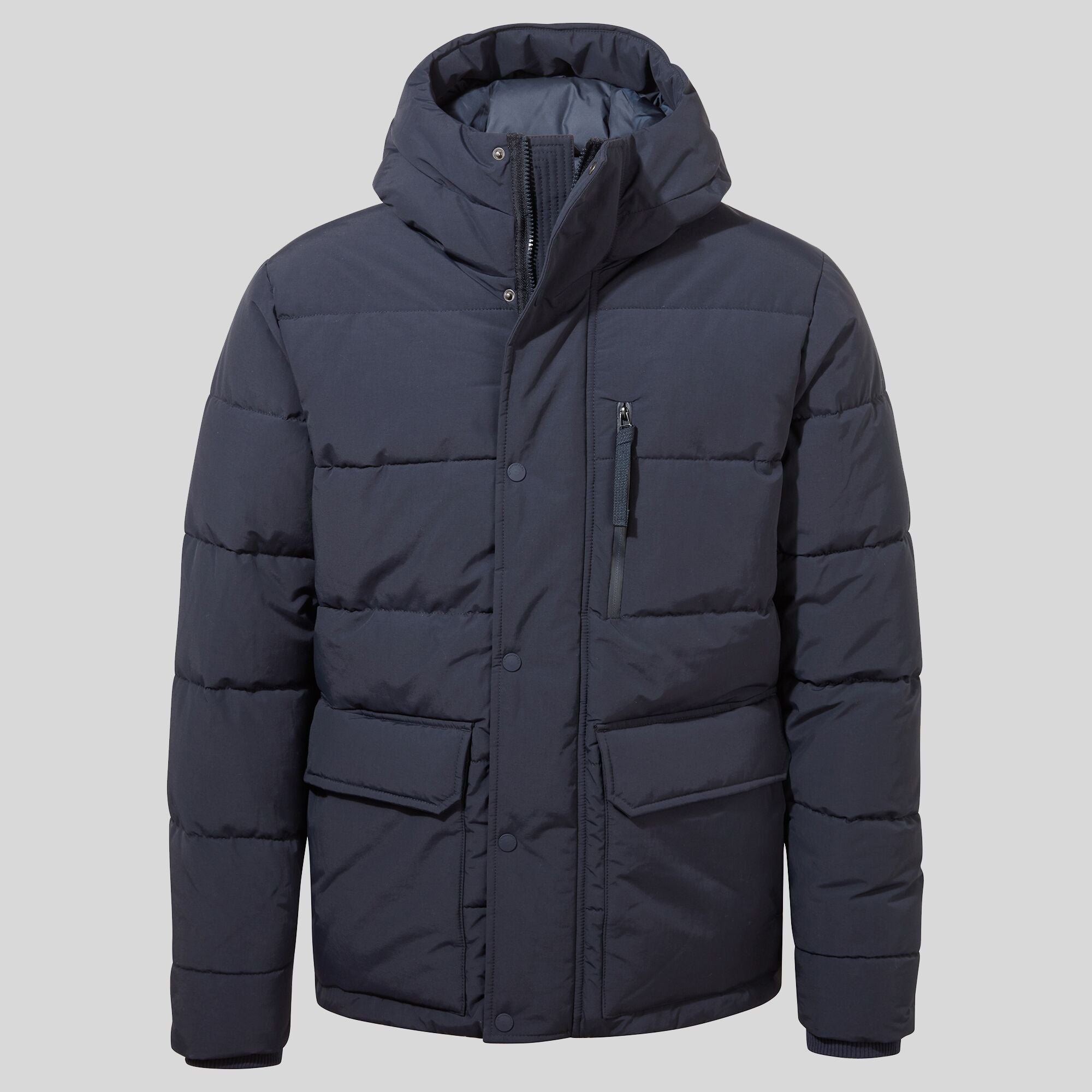 Men's Dunbeath Insulated Hooded Jacket - Blue Navy