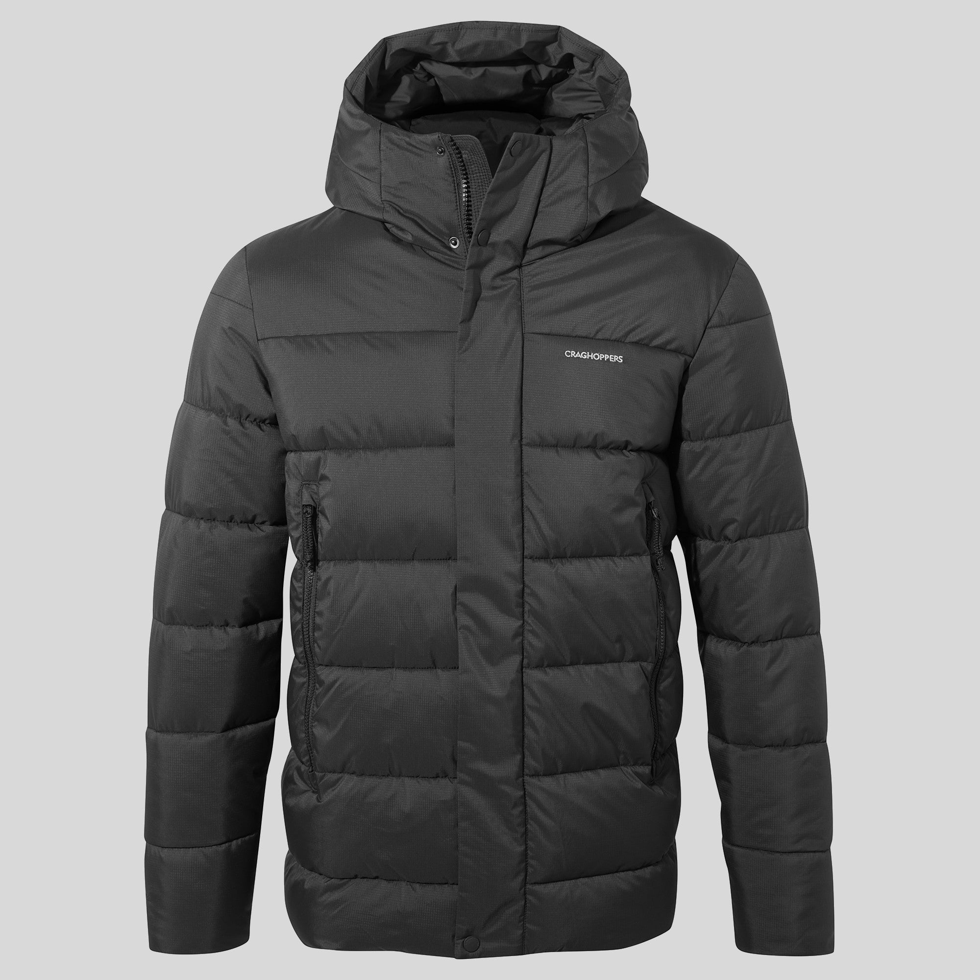 Men's Sutherland Insulated Hooded Jacket | Black