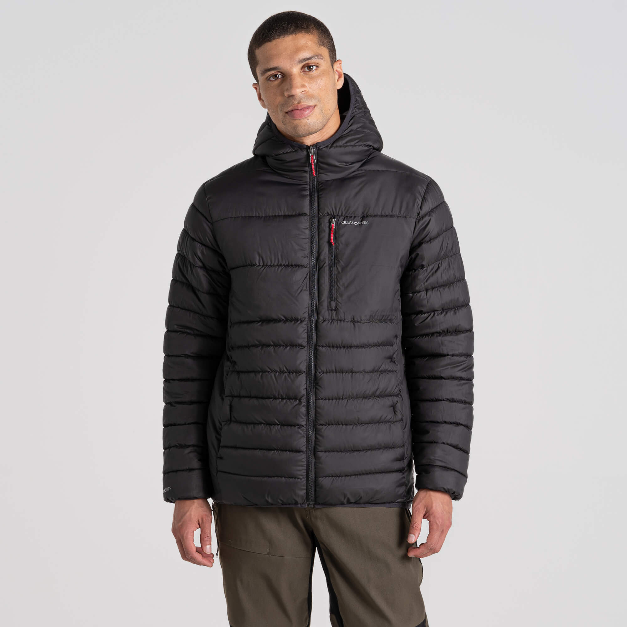 Men's Compresslite VIII Hooded Jacket - Black