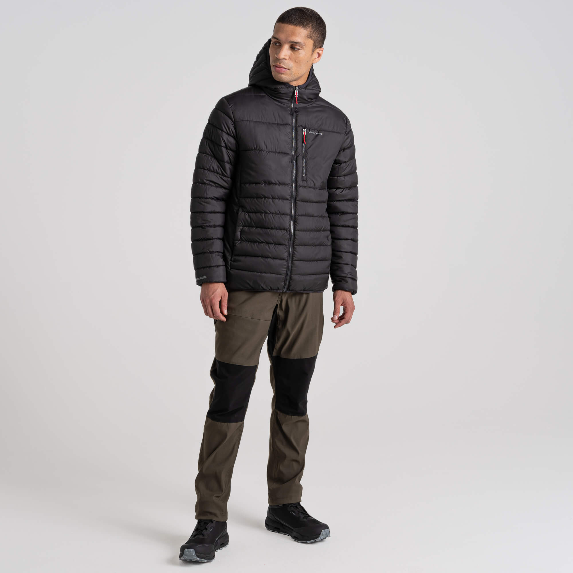Men's Compresslite VIII Hooded Jacket - Black