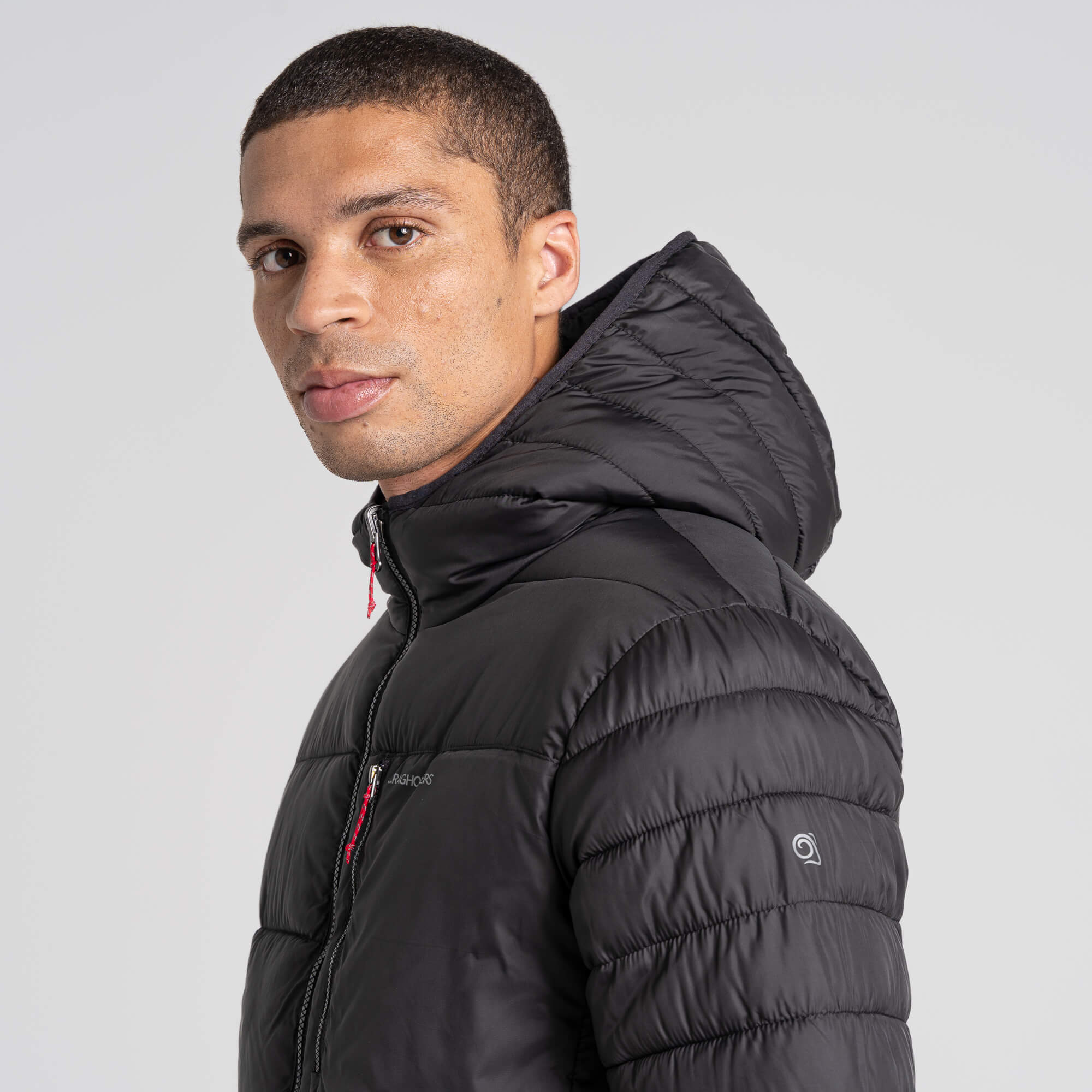 Men's Compresslite VIII Hooded Jacket - Black