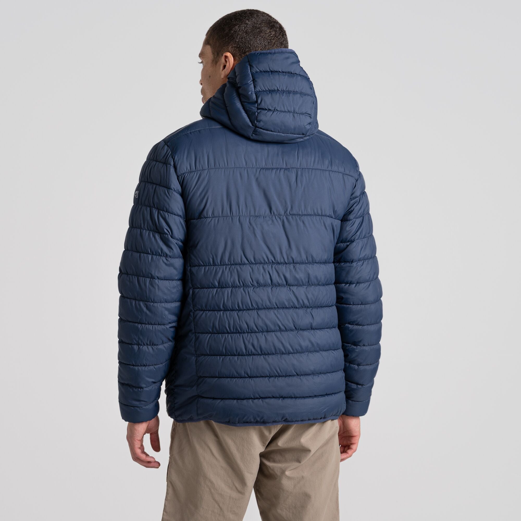 Men's Compresslite VIII Hooded Jacket - Blue Navy/Washed Teal