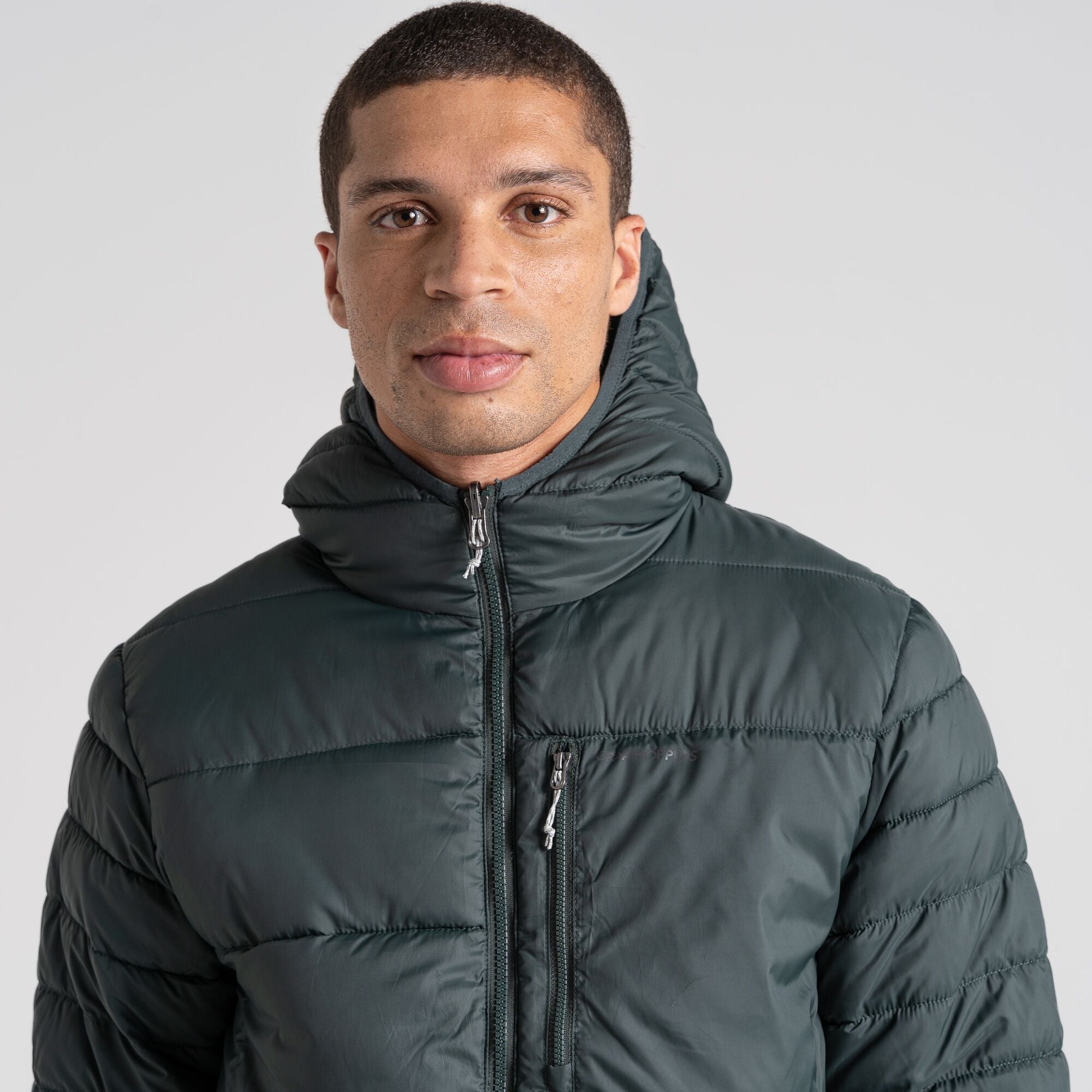 Men's Compresslite VIII Hooded Jacket - Spruce Green/Sea Green