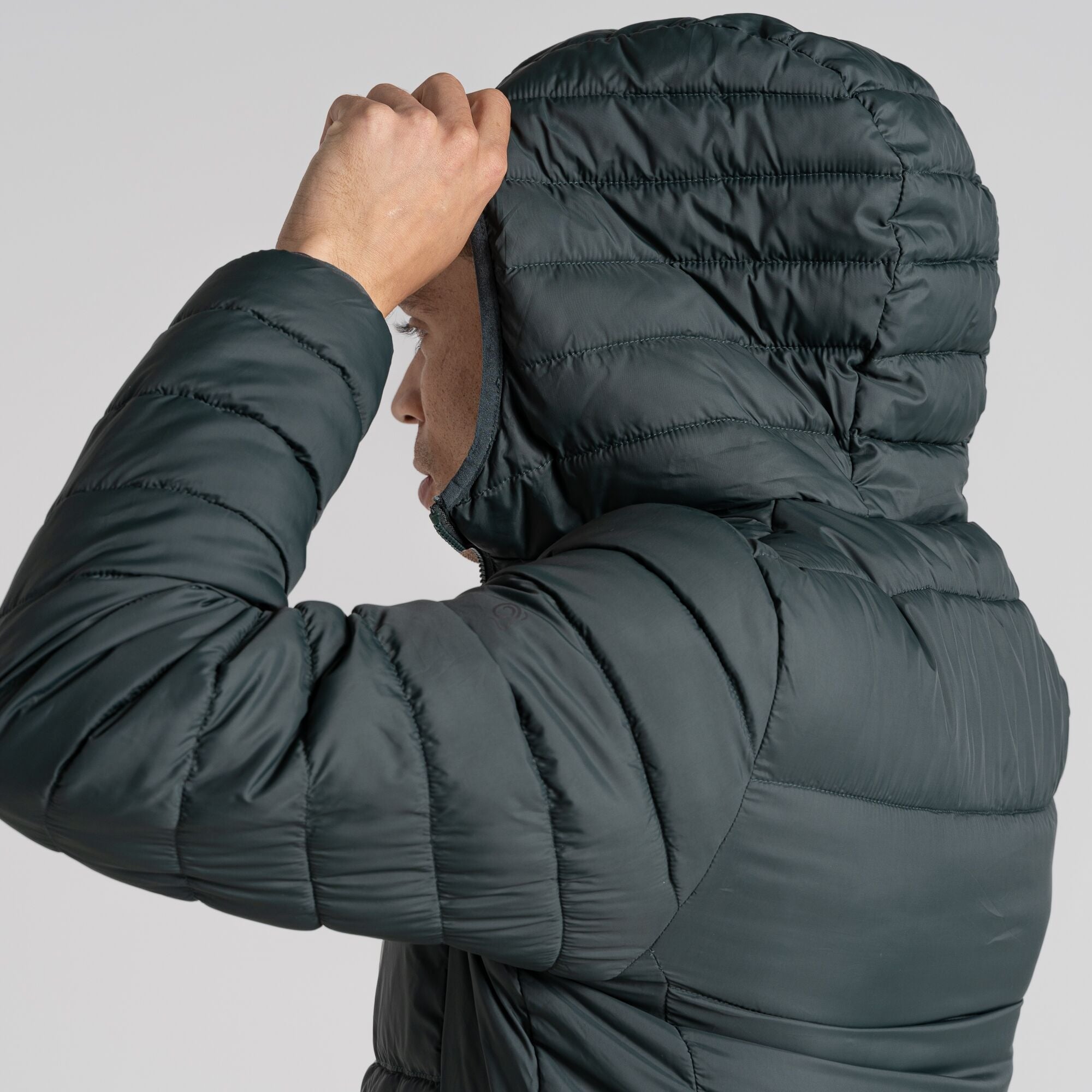 Men's Compresslite VIII Hooded Jacket - Spruce Green/Sea Green