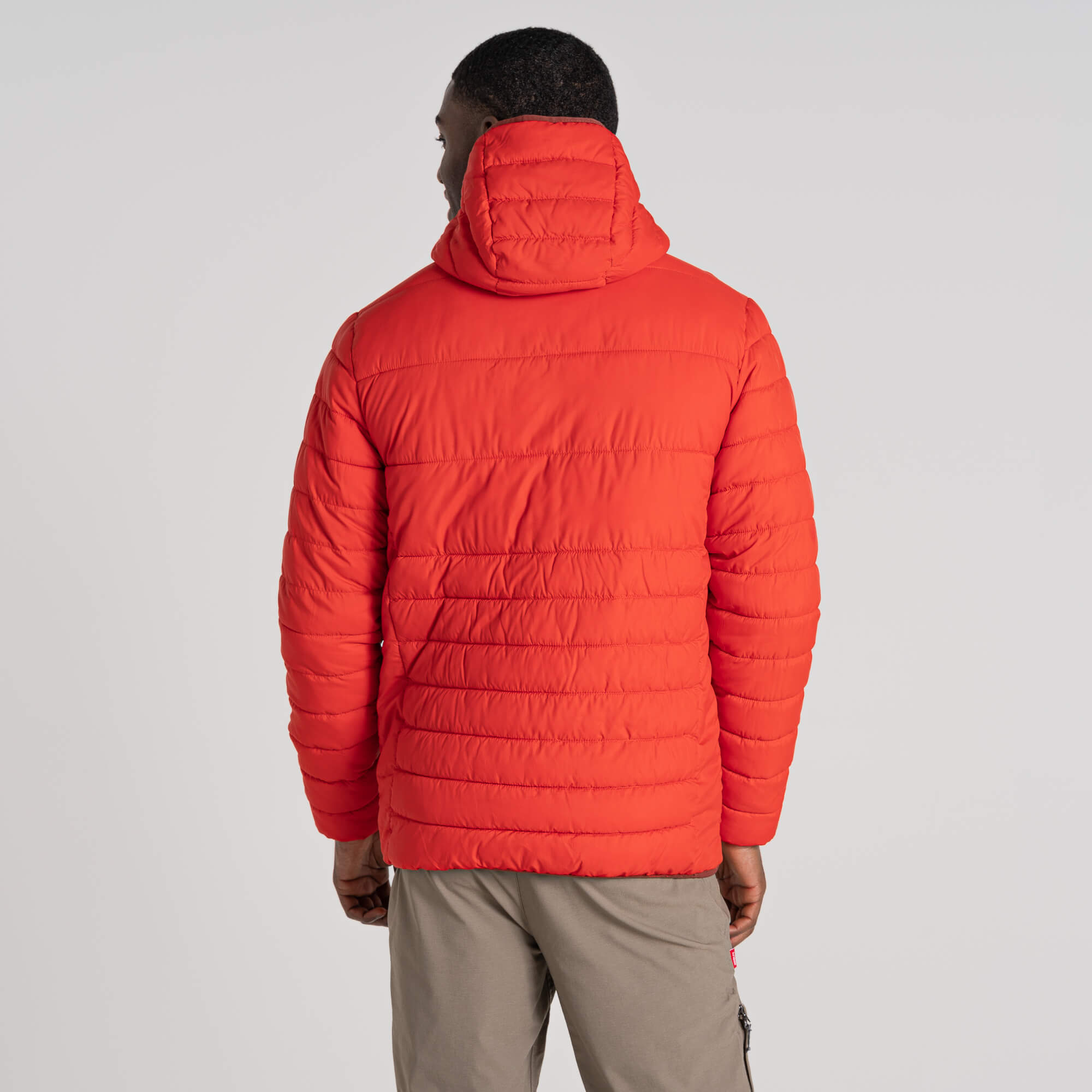 Men's Compresslite VIII Hooded Jacket - Chili Red/Sienna Red