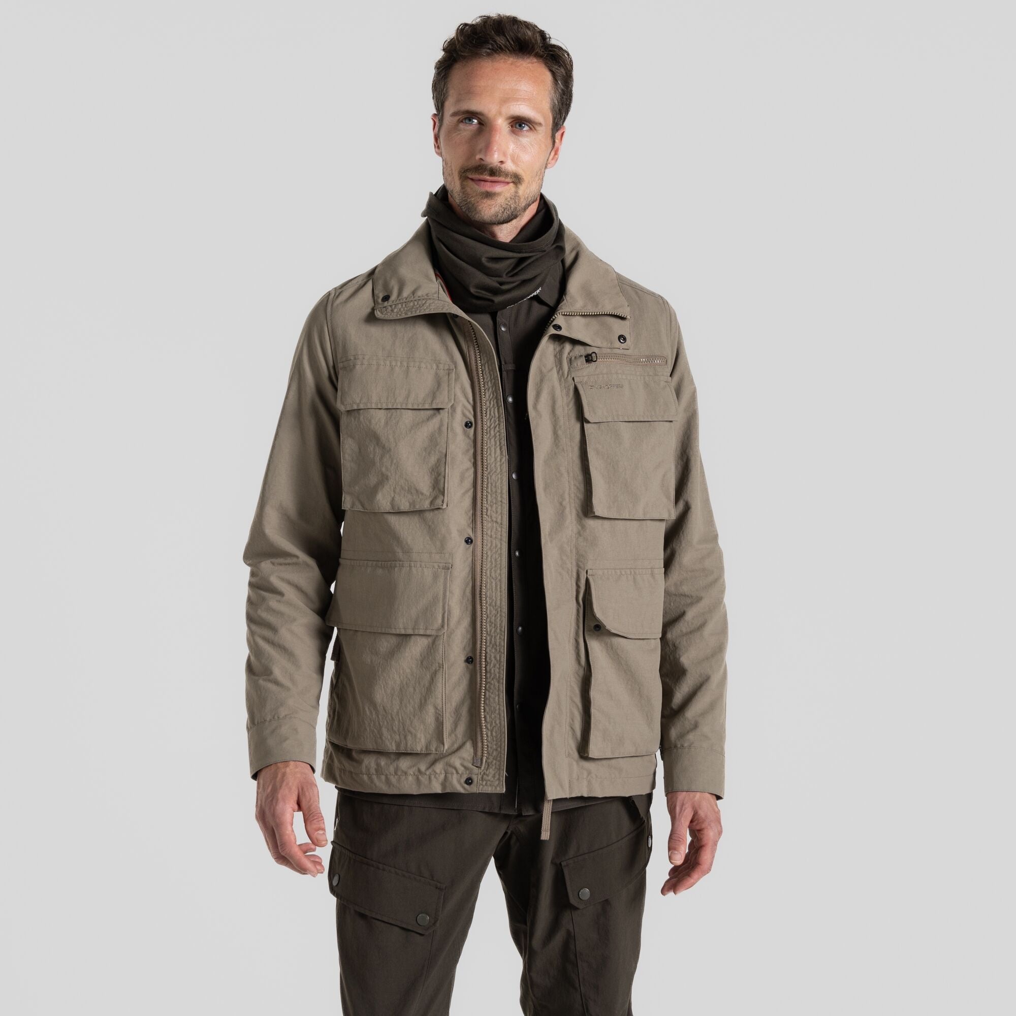 Men's Insect Shield® Adventure Jacket IV - Pebble