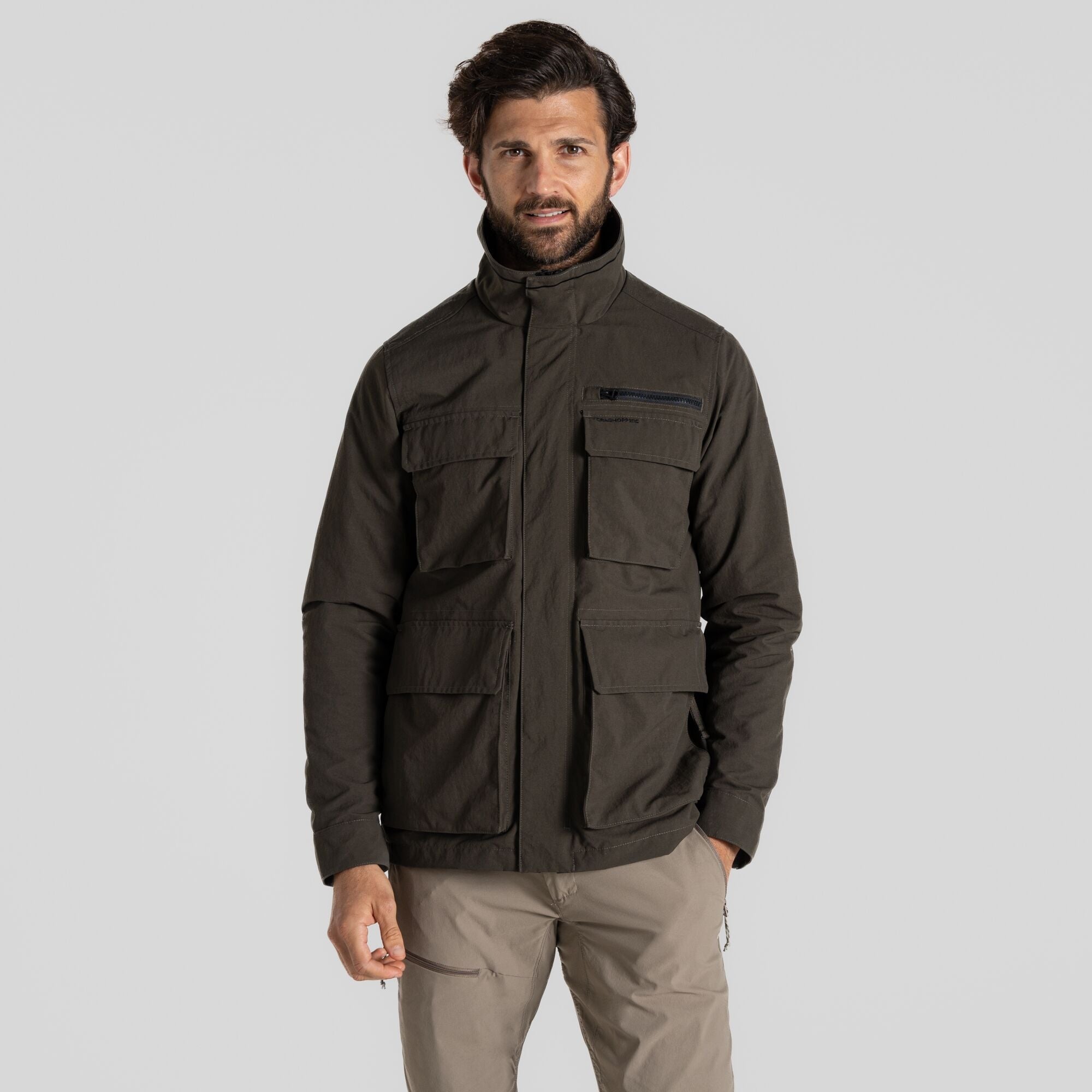 Men's Insect Shield® Adventure Jacket IV - Woodland Green
